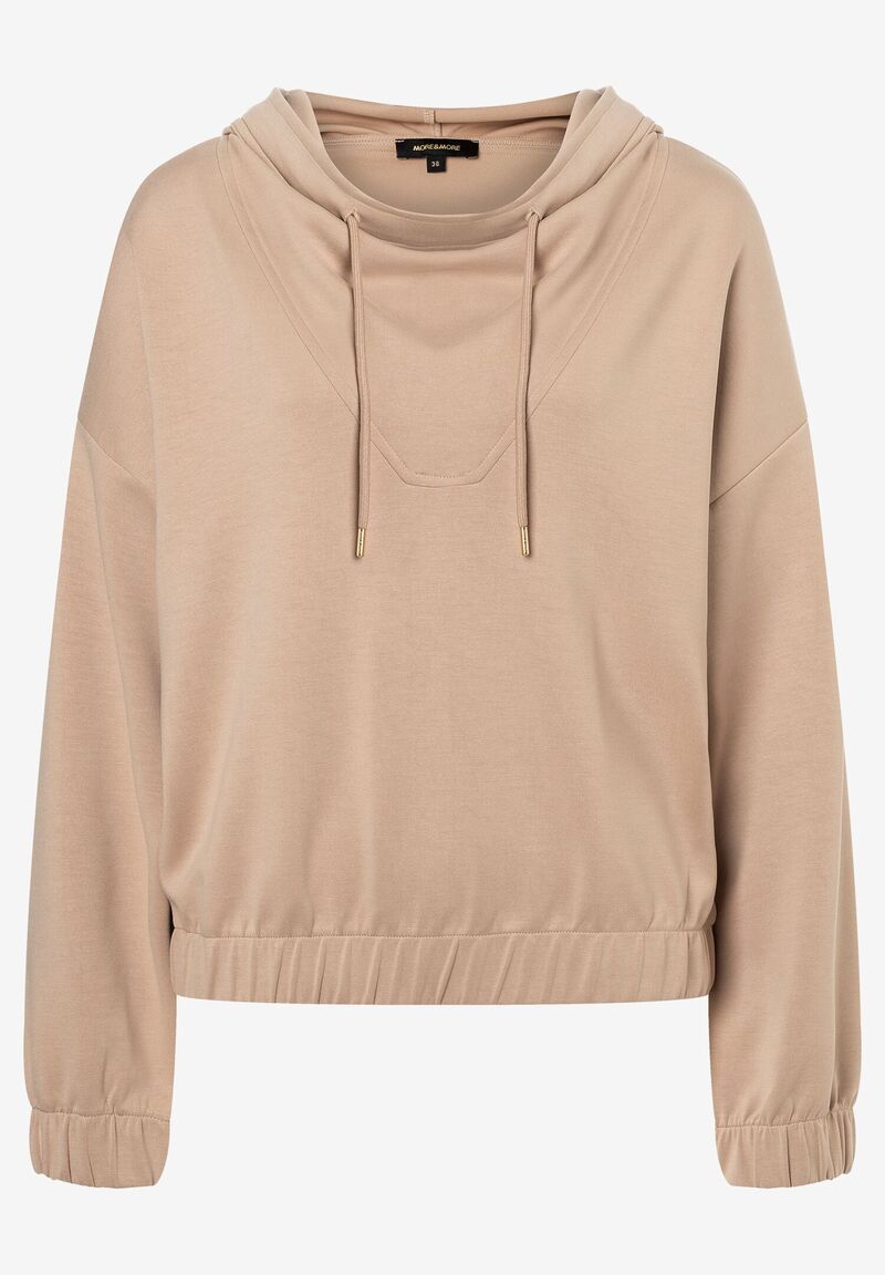 Kapuzensweatshirt beige macchiato Herbst-Kollektion