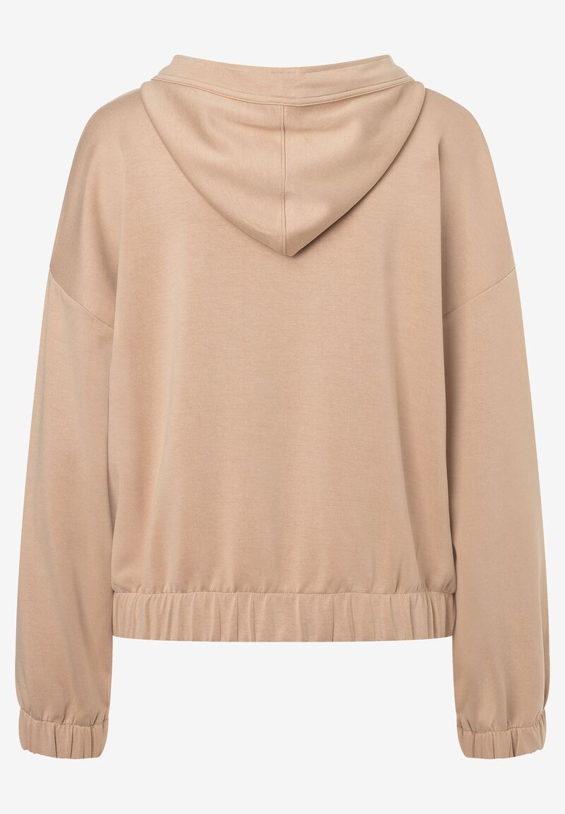 Kapuzensweatshirt beige macchiato Herbst-Kollektion