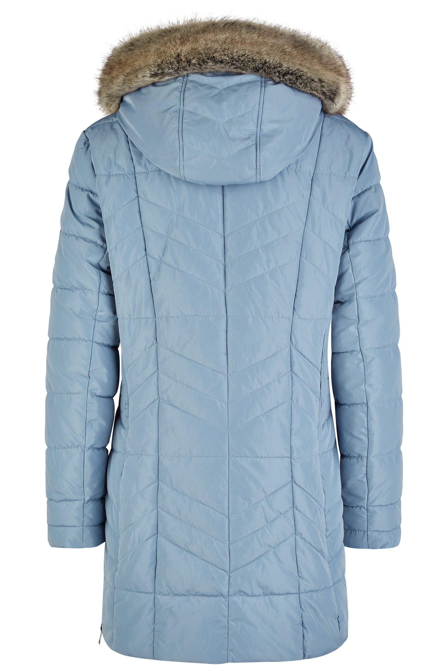 Jacke Down Free mit Kapuze ohne Webpelz