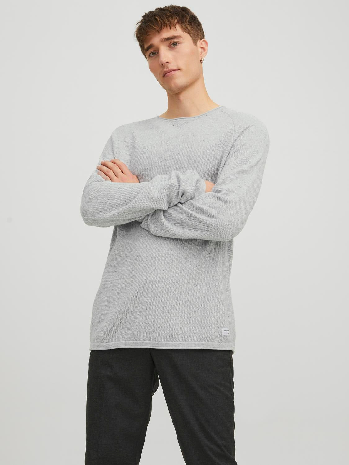 JJEHILL KNIT CREW NECK NOOS