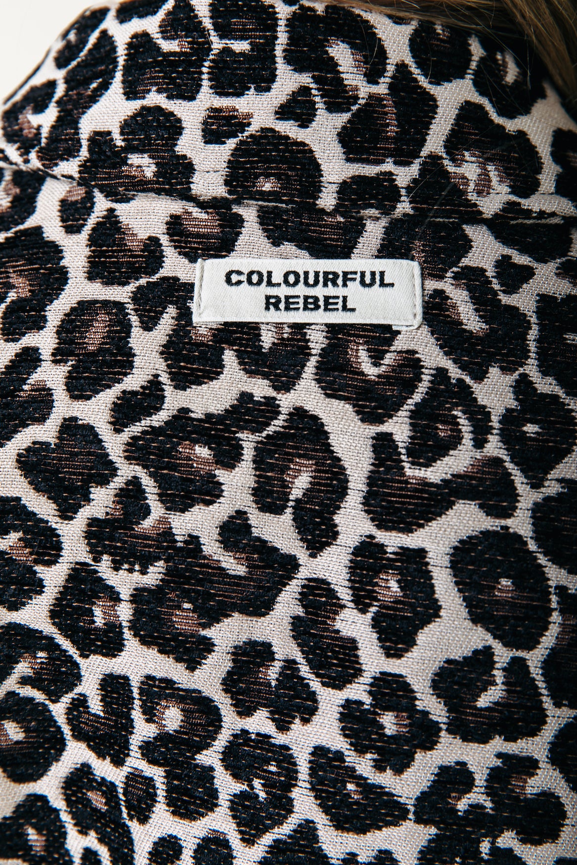 Bente Leopard Jacquard Bomber Jacket