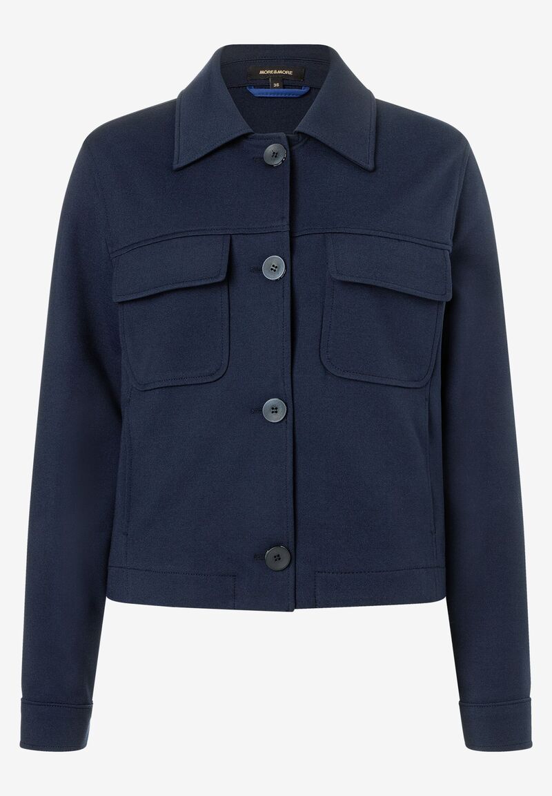 Jerseyjacke marine Frühjahrs-Kollektion