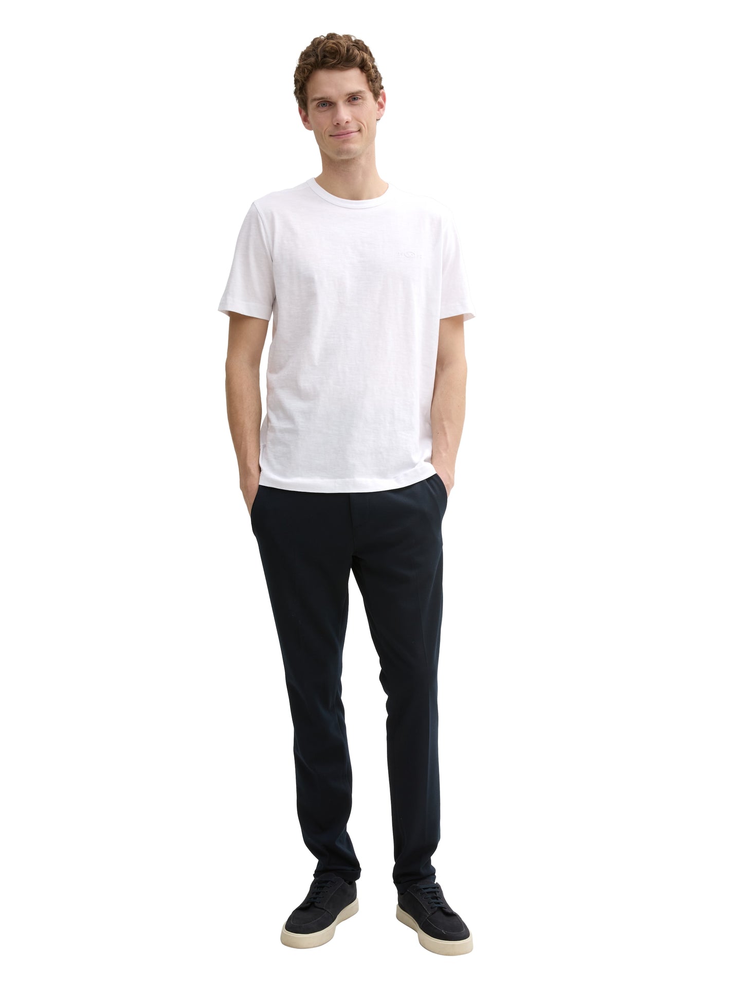Basic T-Shirt aus Baumwolle