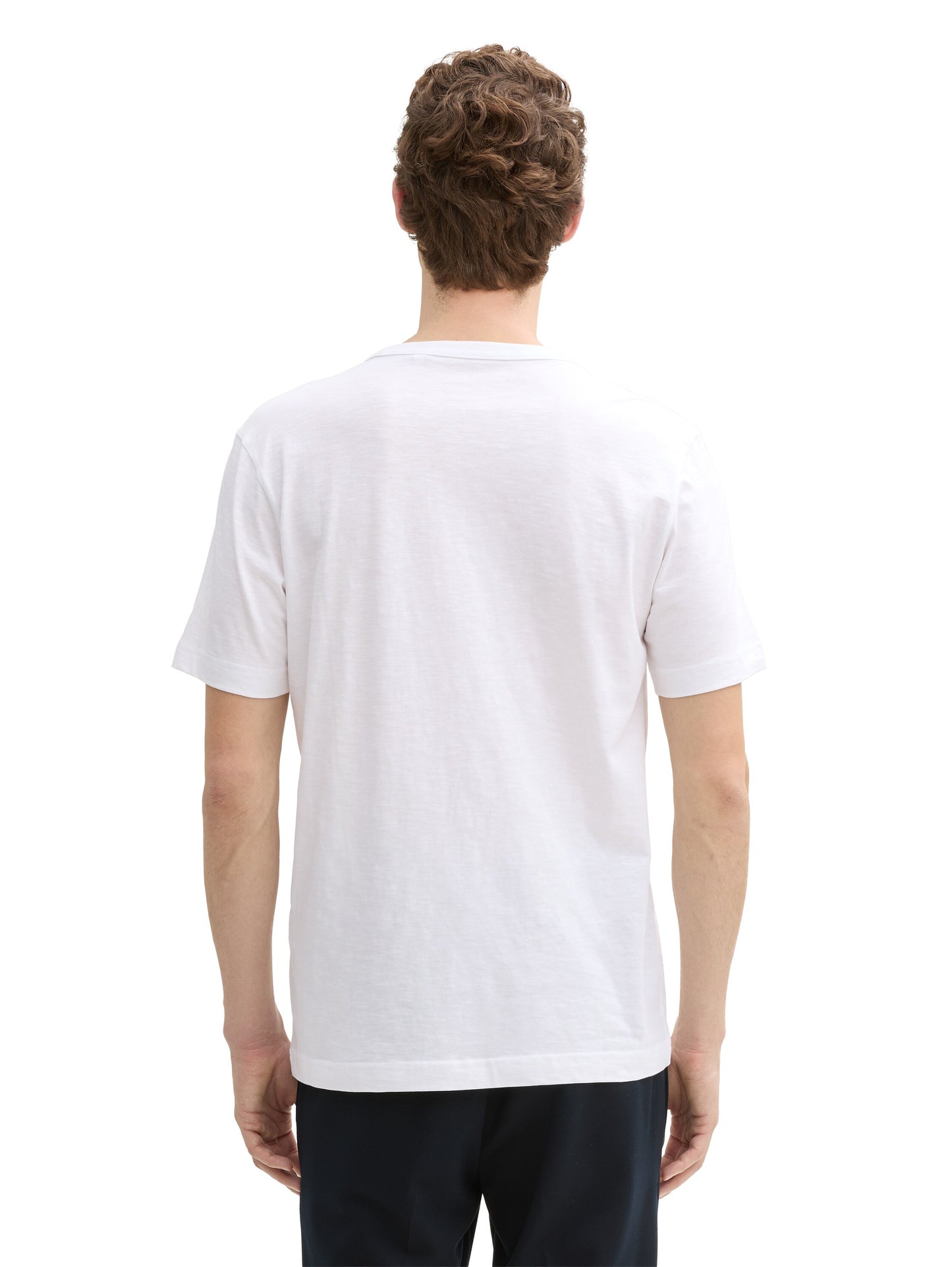Basic T-Shirt aus Baumwolle
