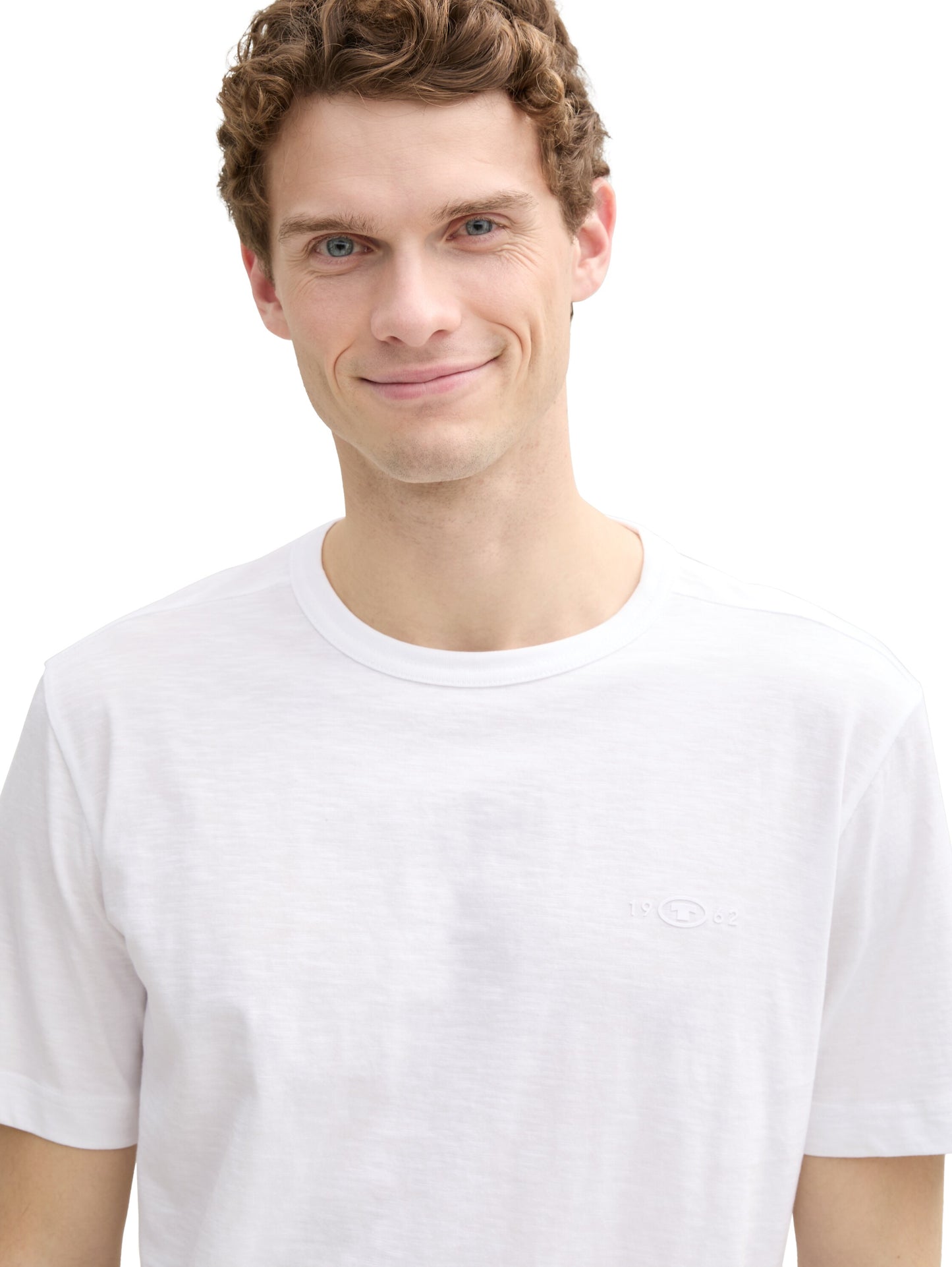 Basic T-Shirt aus Baumwolle