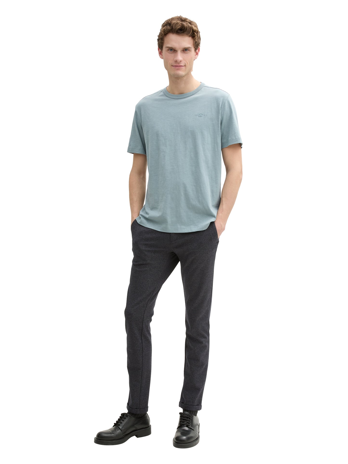 Basic T-Shirt aus Baumwolle