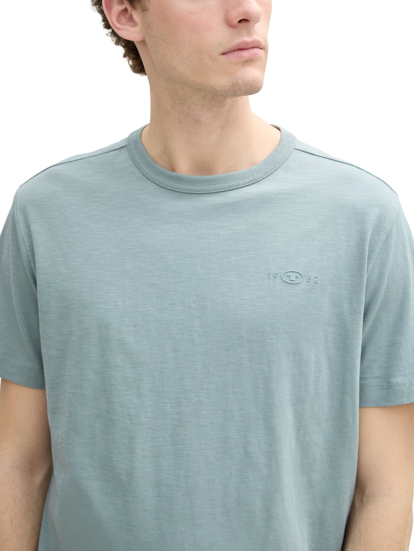 Basic T-Shirt aus Baumwolle