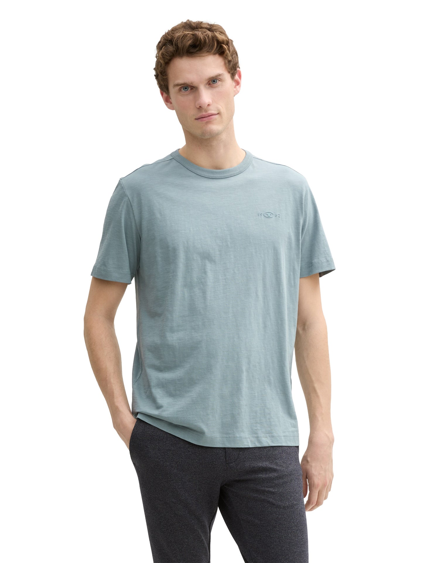 Basic T-Shirt aus Baumwolle