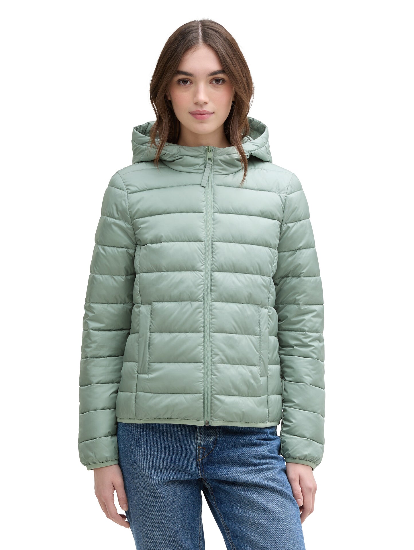 Lightweight Steppjacke mit Kapuze