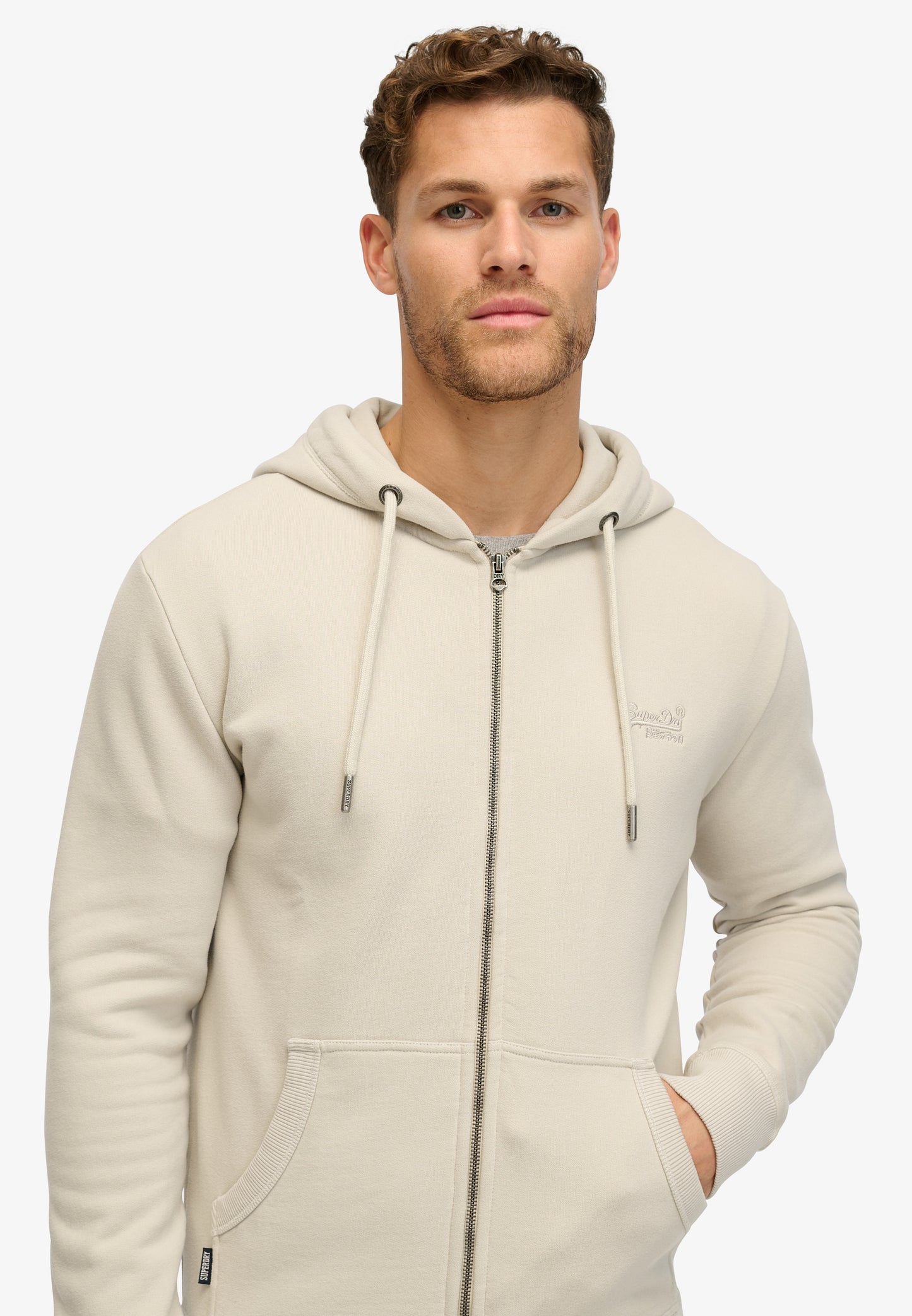 Essential Kapuzenjacke mit Logo