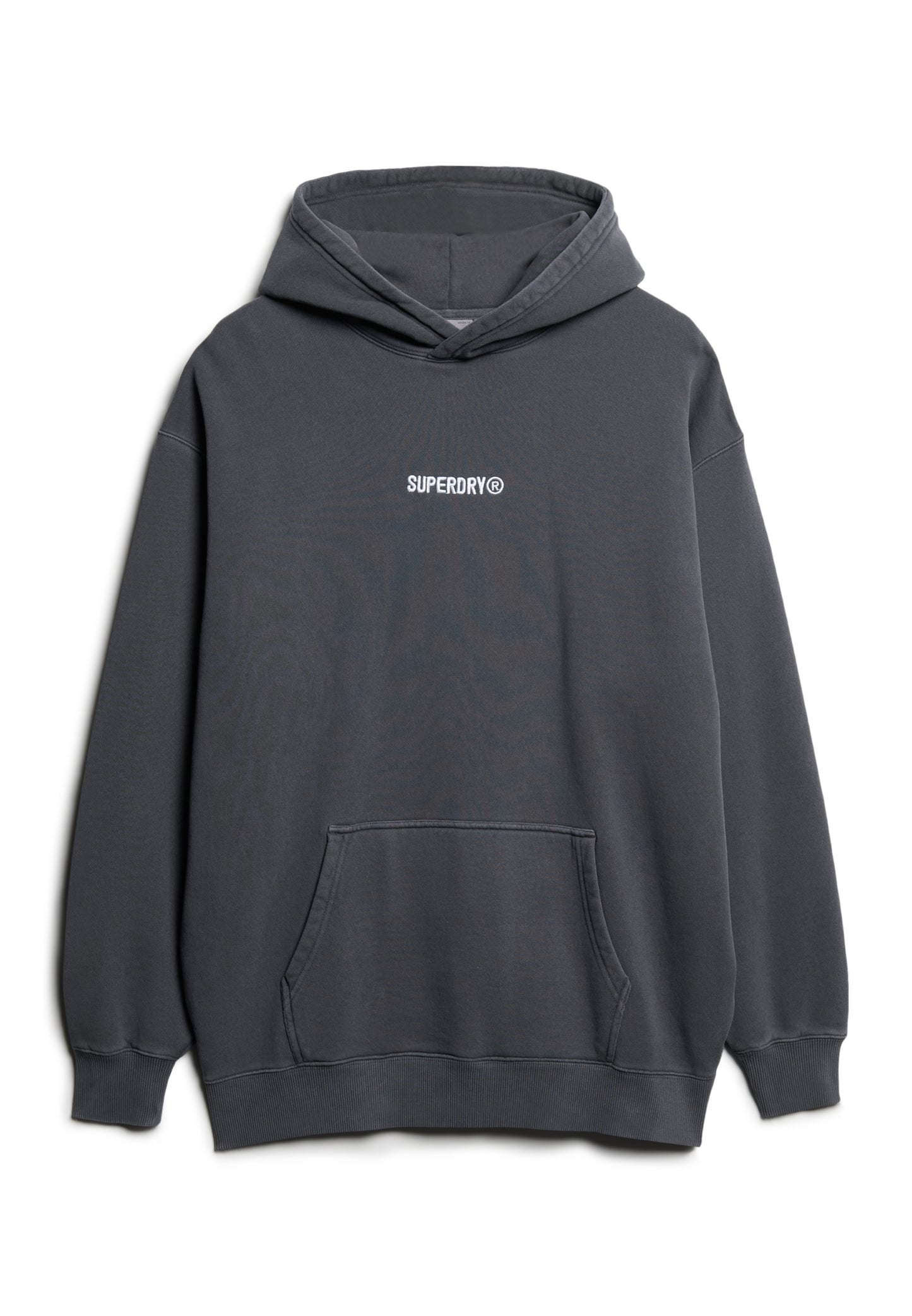 Hoodie mit lockerer Passform und Mikro-Logo