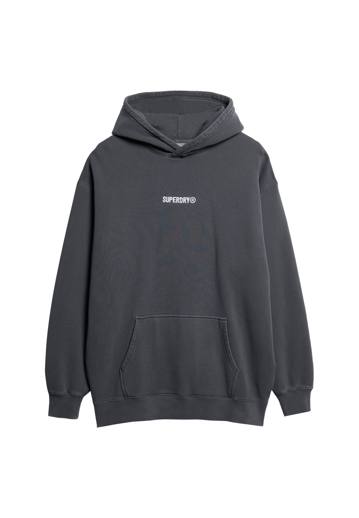Hoodie mit lockerer Passform und Mikro-Logo