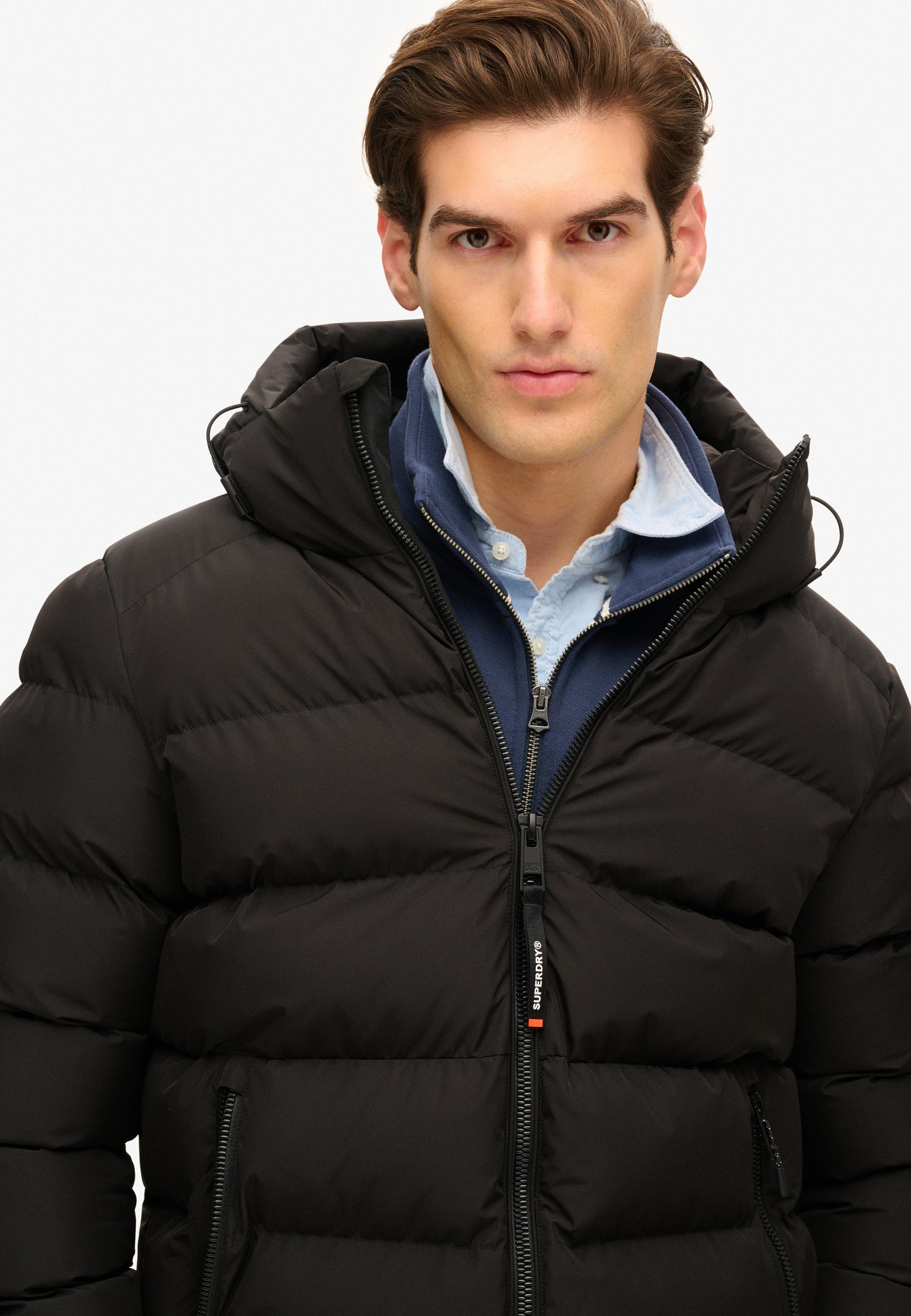 Sports Steppjacke mit Kapuze