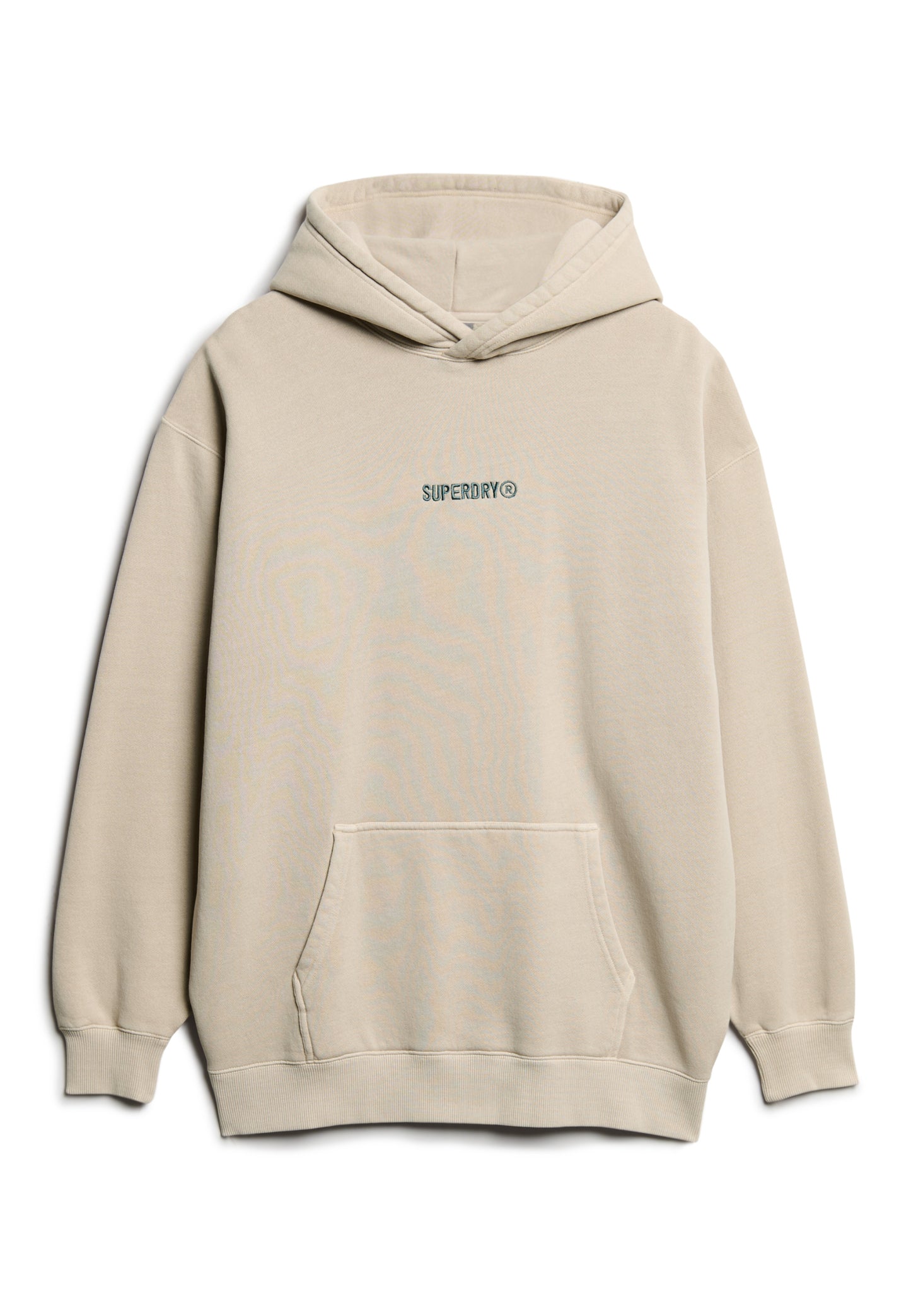 Hoodie mit lockerer Passform und Mikro-Logo