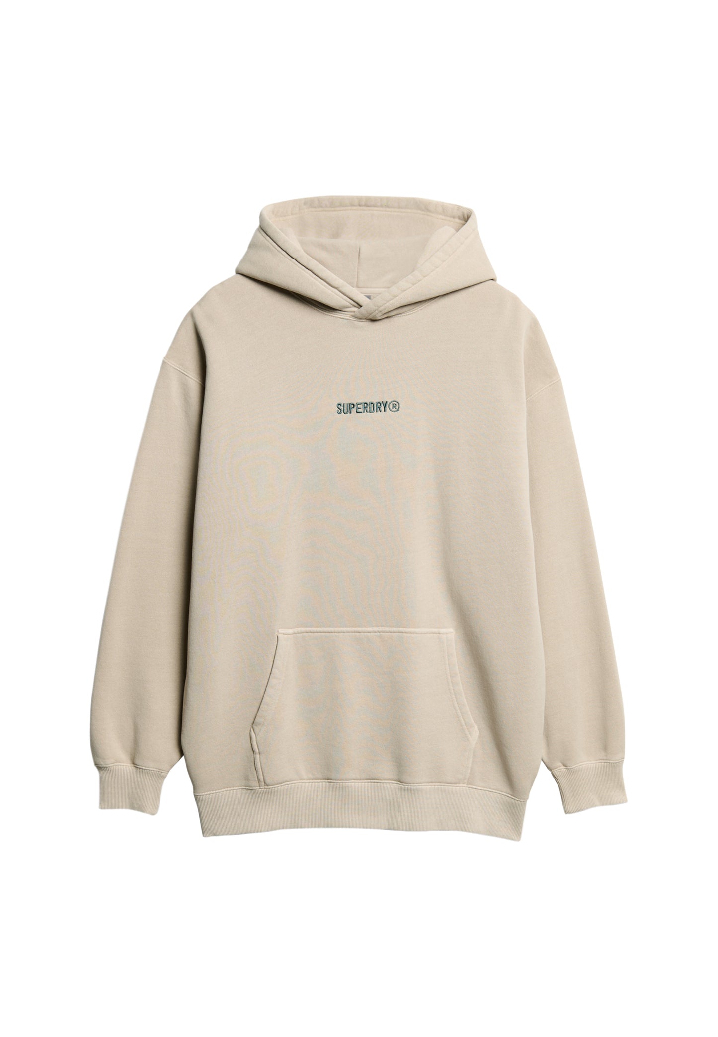 Hoodie mit lockerer Passform und Mikro-Logo
