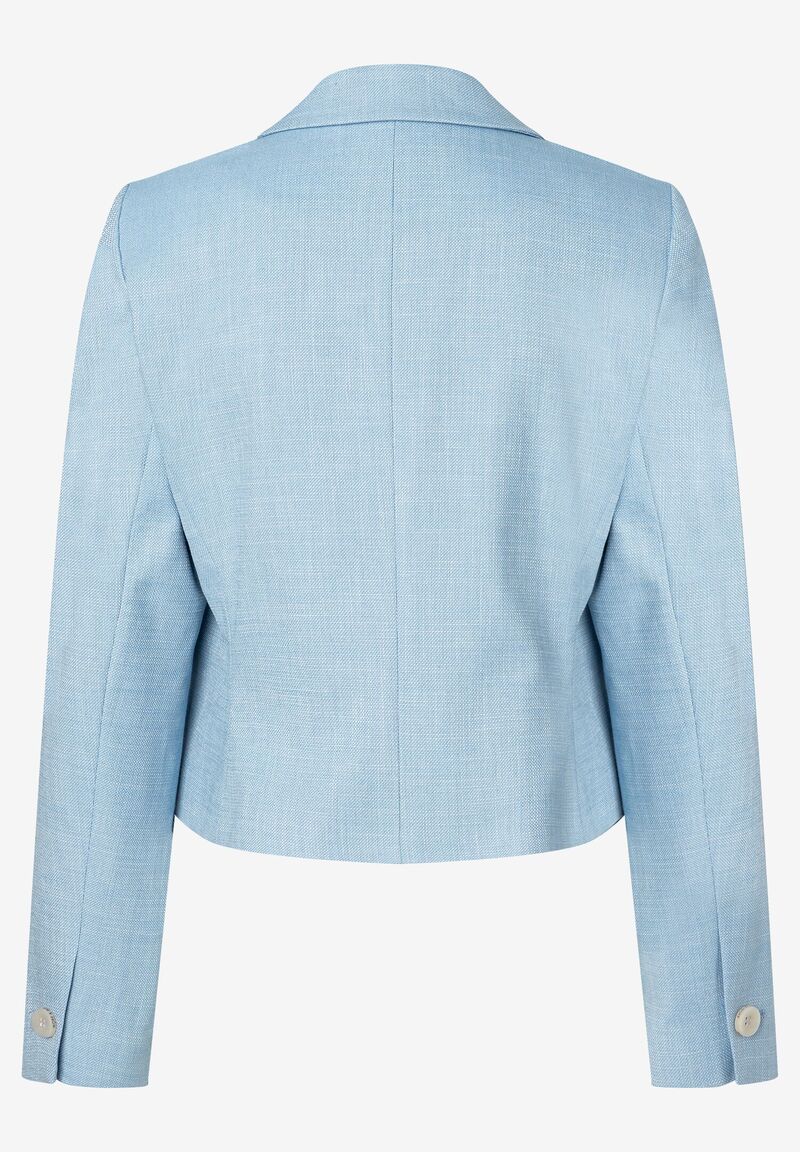 kurzer Blazer hellblau Frühjahrs-Kollektion