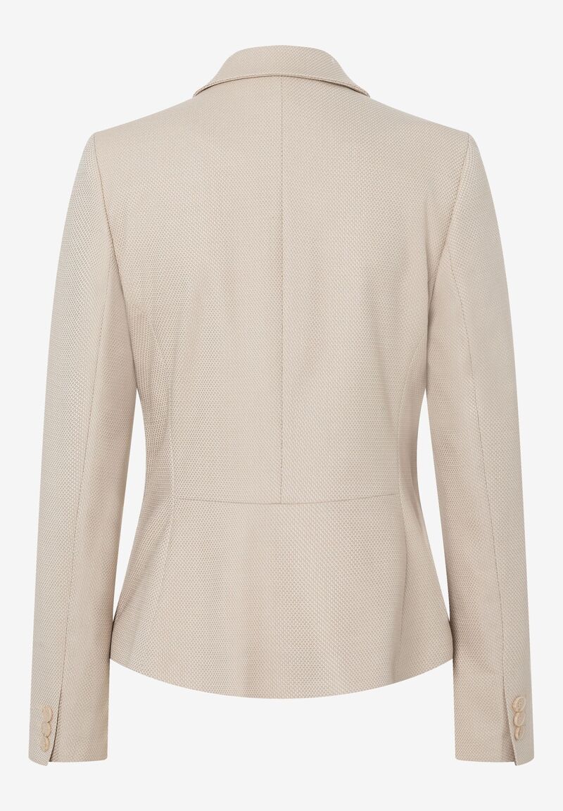 Struktur-Blazer beige Frühjahrs-Kollektion