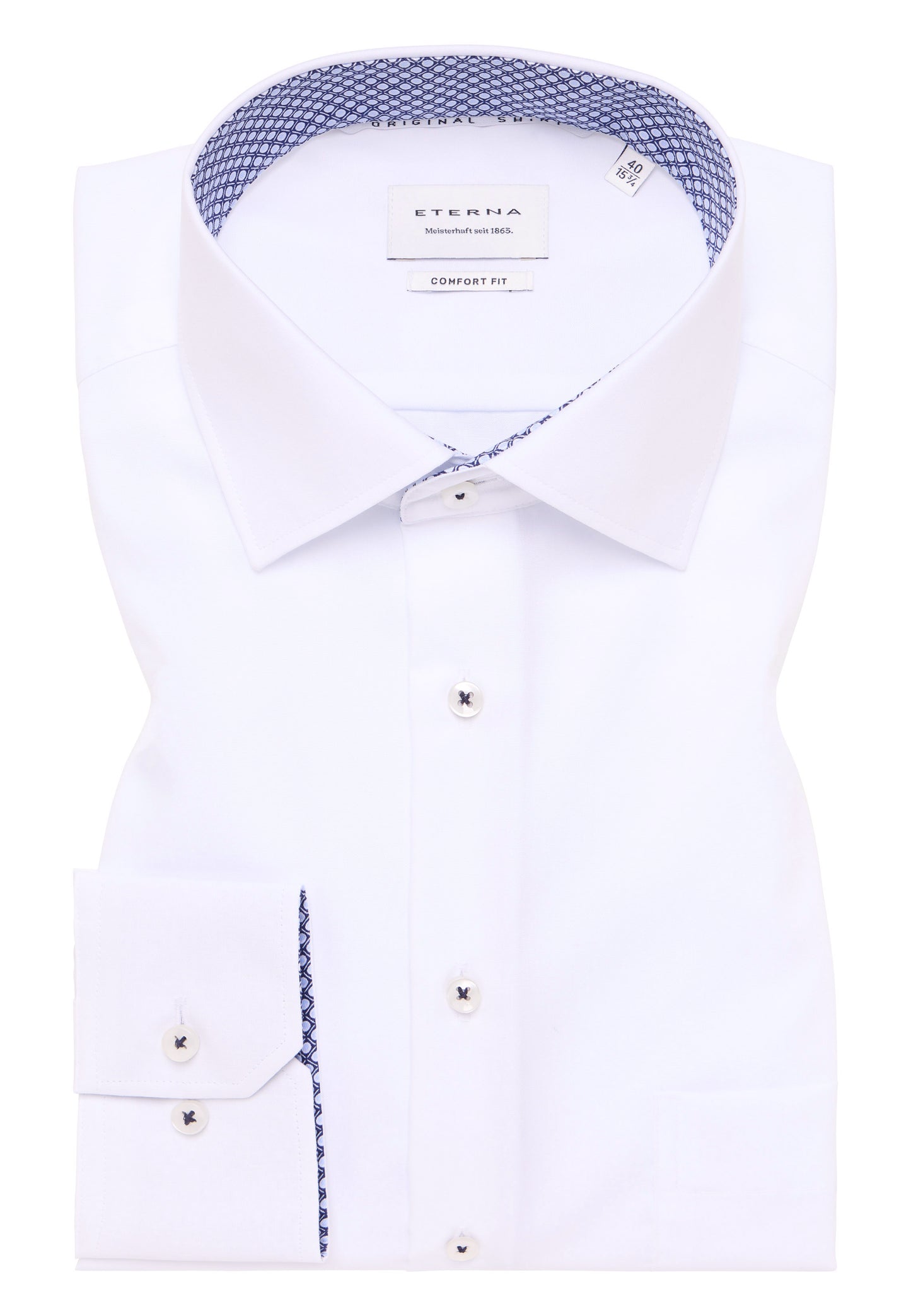 Original Shirt Popeline Langarm