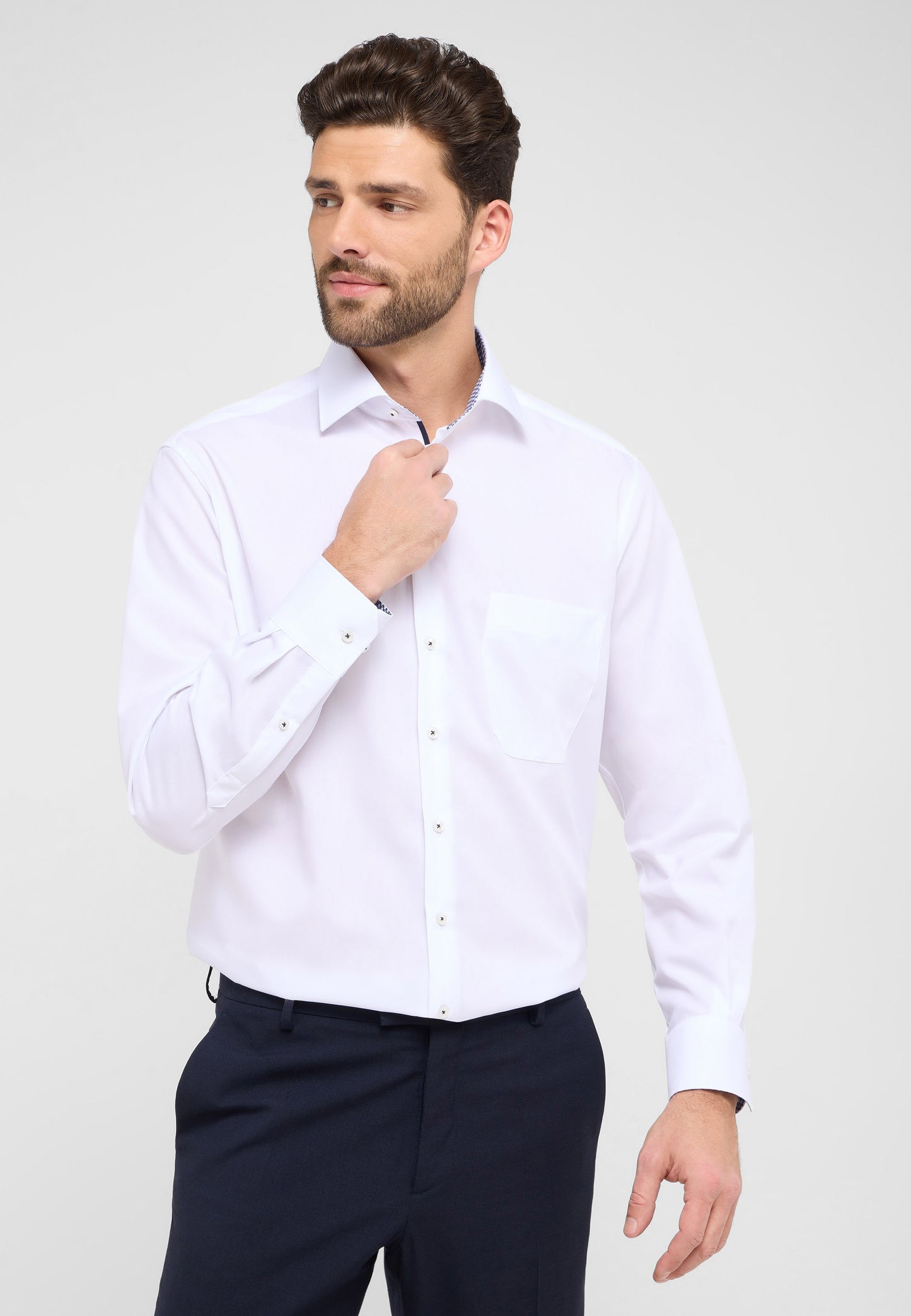 Original Shirt Popeline Langarm