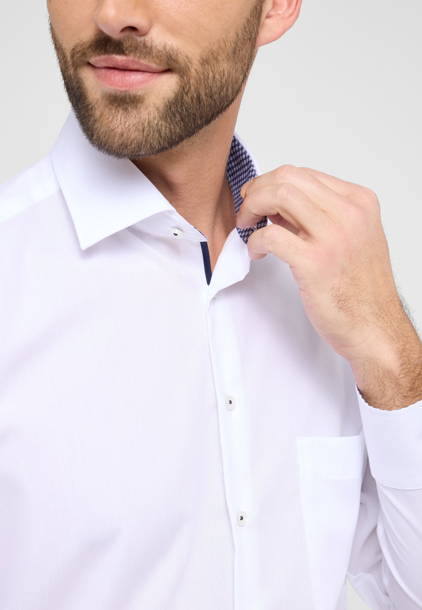 Original Shirt Popeline Langarm