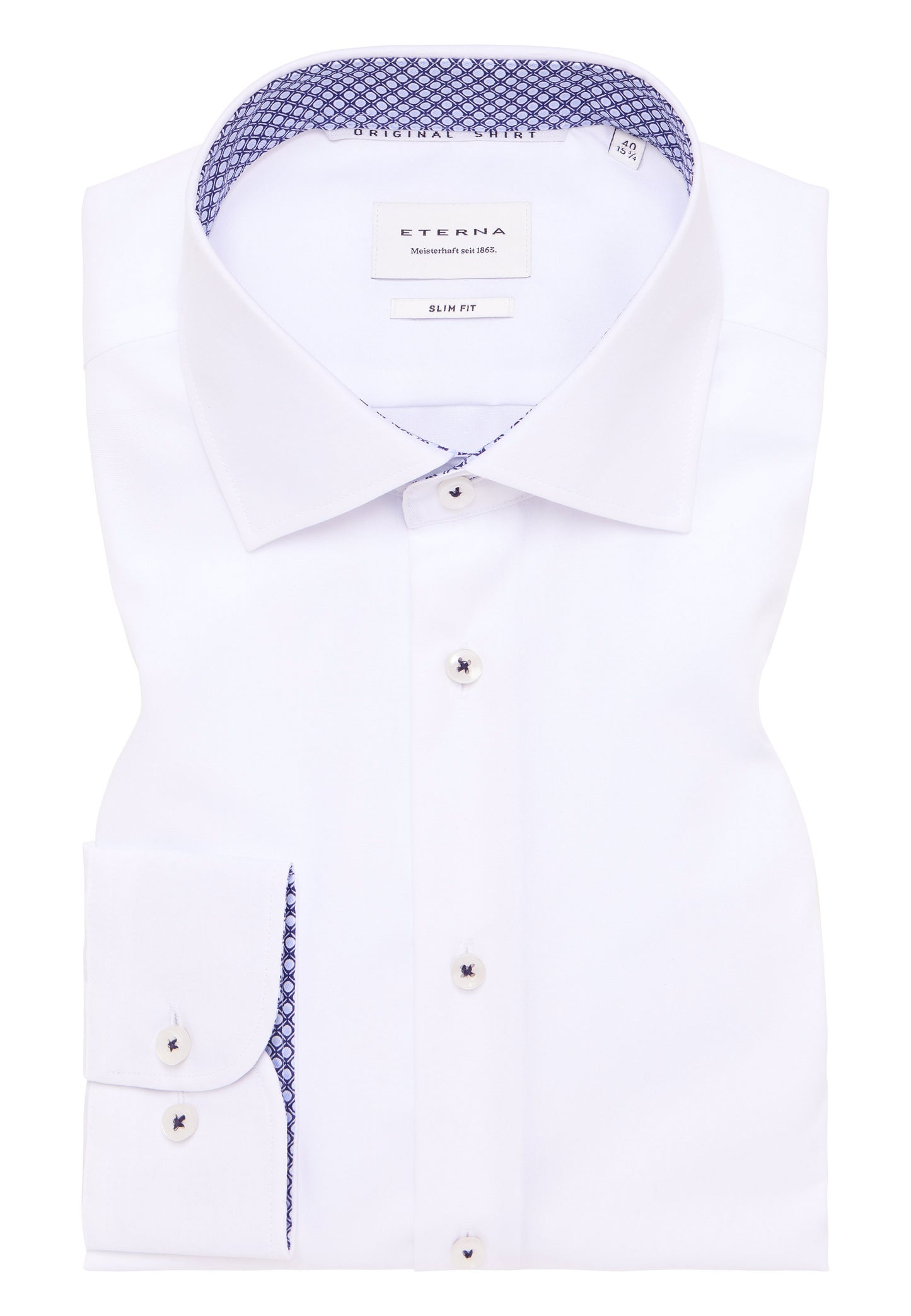 Original Shirt Popeline Langarm