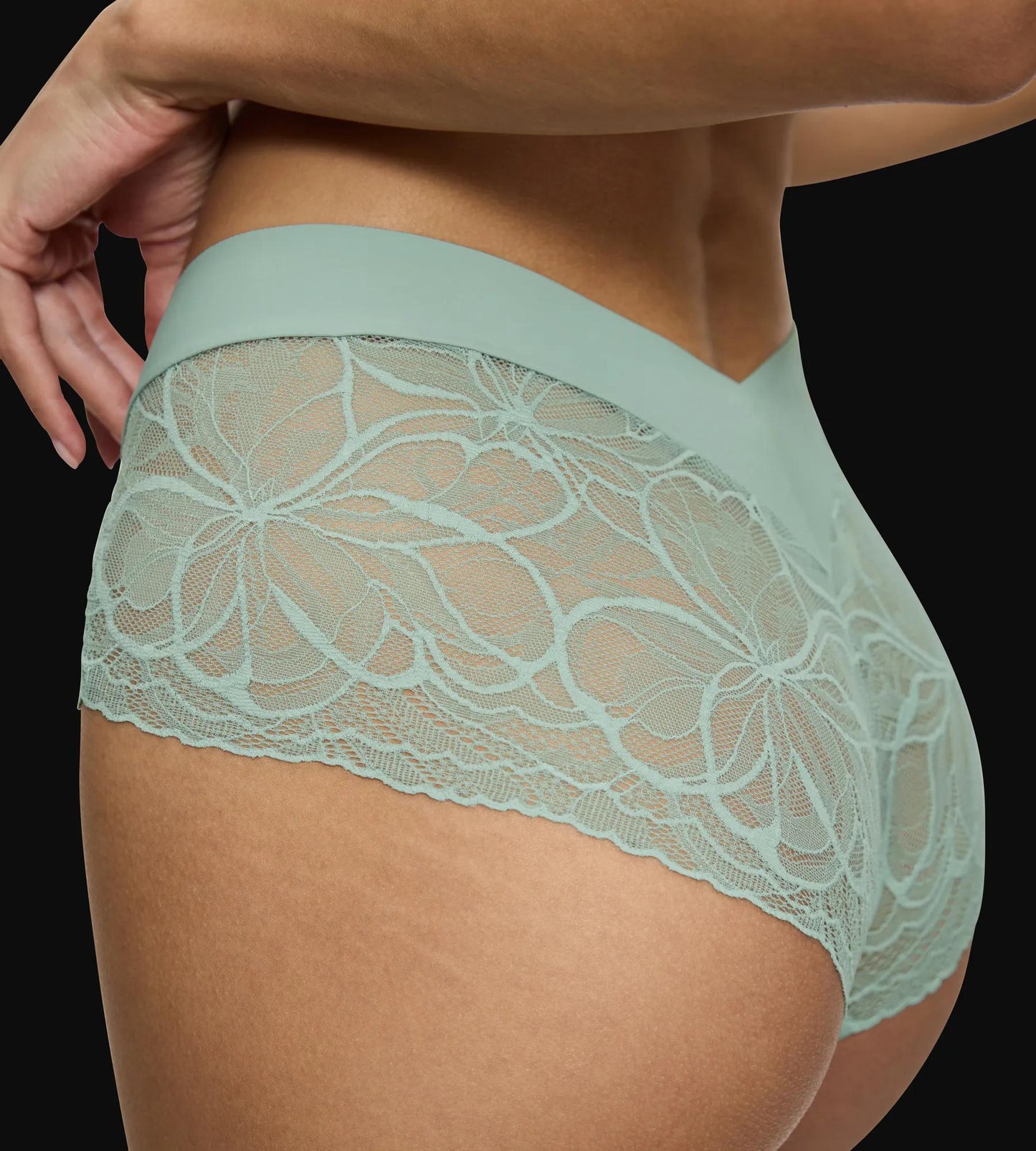 Body Make-Up Illusion Lace Shorty
