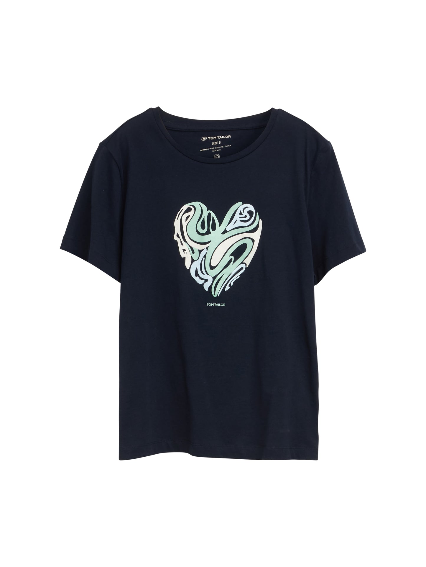 T-Shirt mit Rundhalsausschnitt
