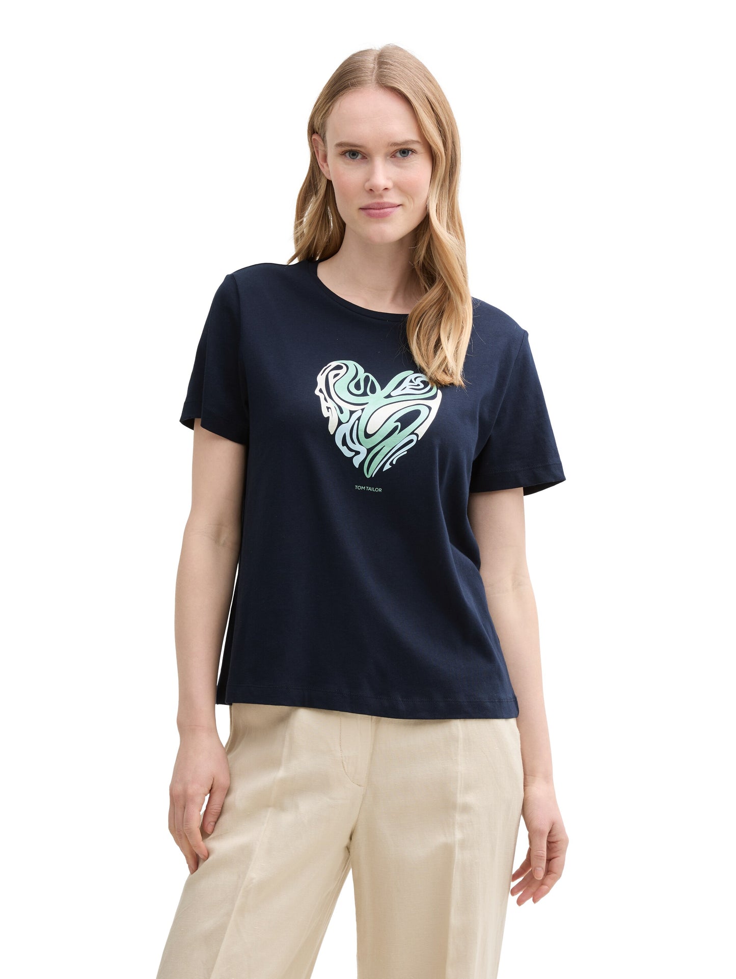 T-Shirt mit Rundhalsausschnitt