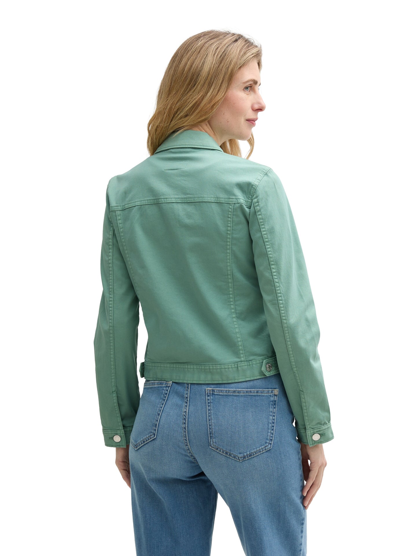 Jeansjacke mit Eingriffstaschen