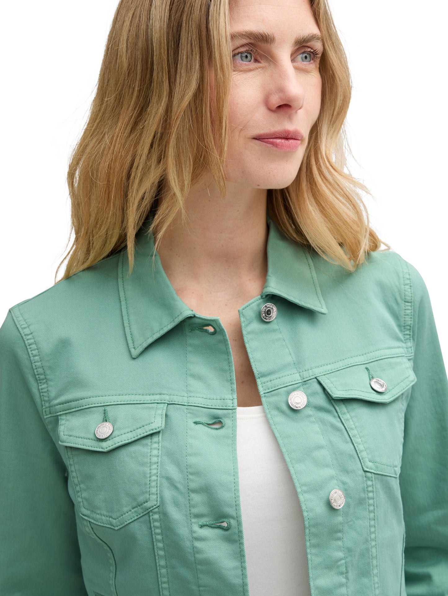 Jeansjacke mit Eingriffstaschen