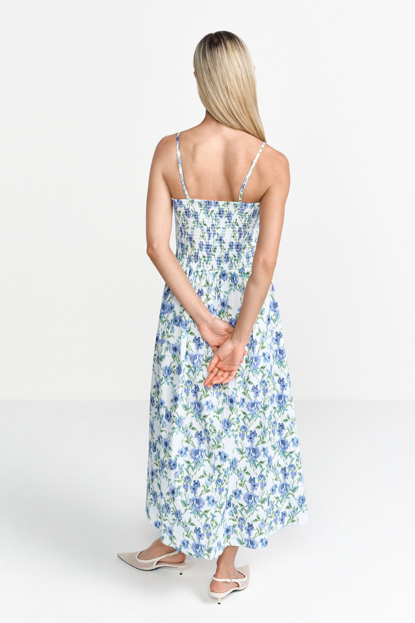 Flower midi dress