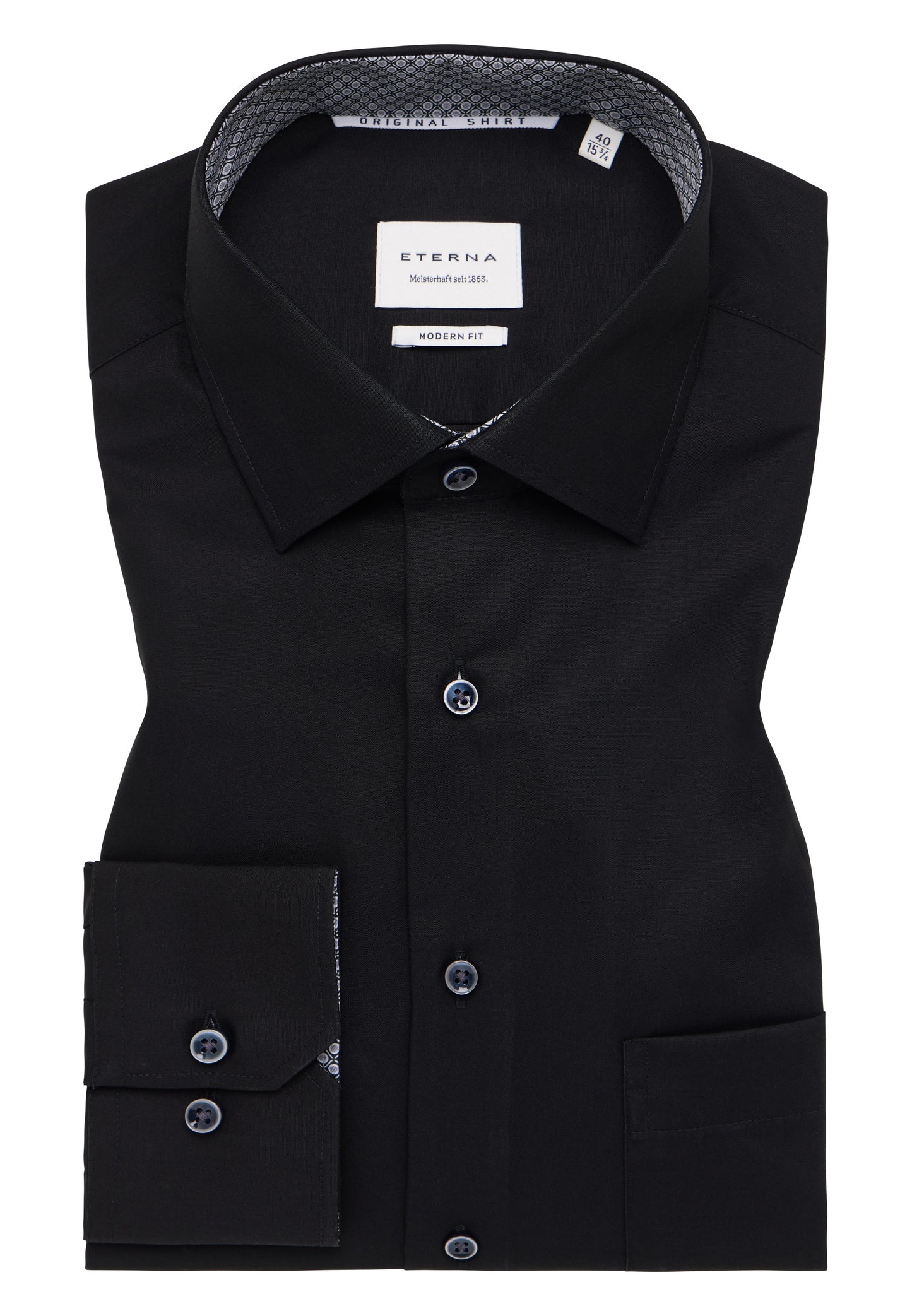 Original Shirt Popeline Langarm