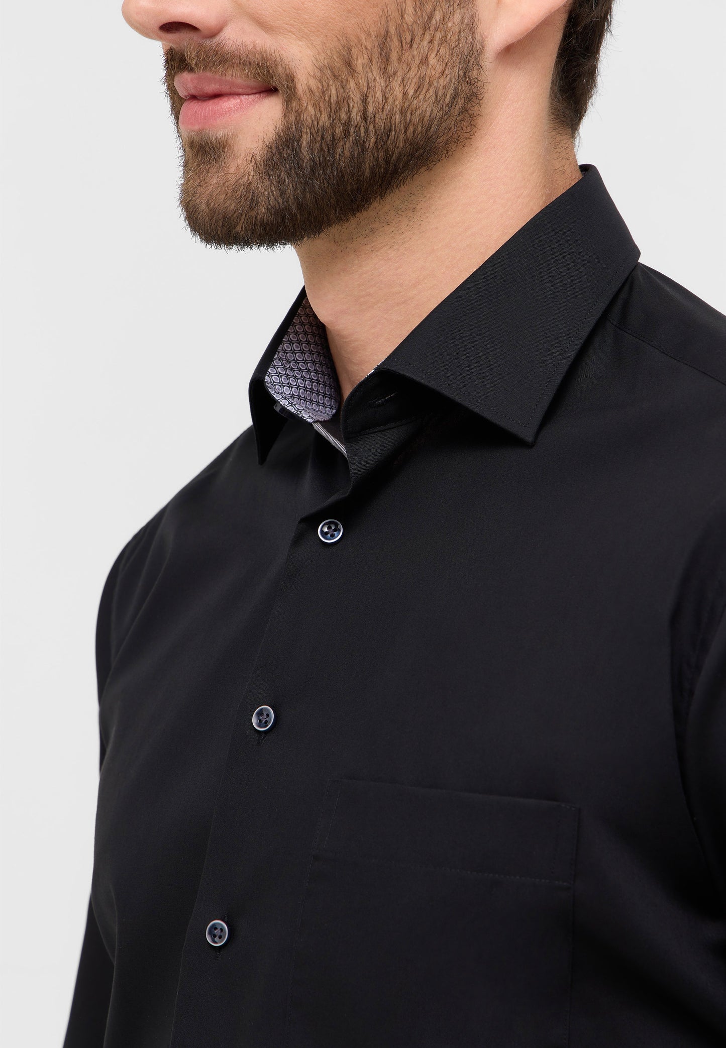 Original Shirt Popeline Langarm