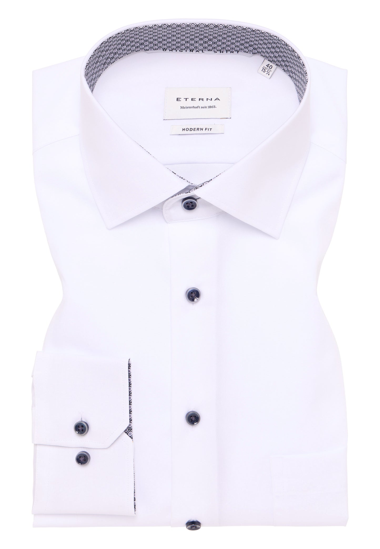 Original Shirt Popeline Langarm