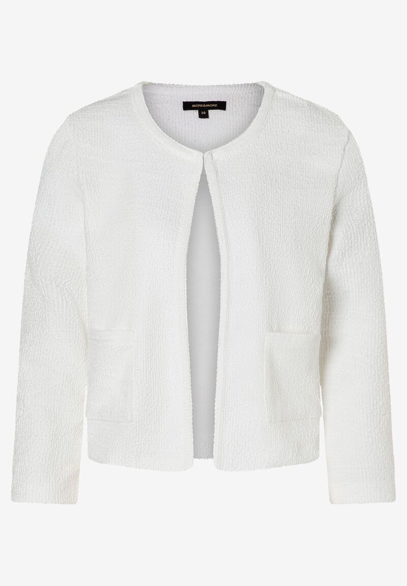 Jersey Jacke ecru Sommer-Kollektion