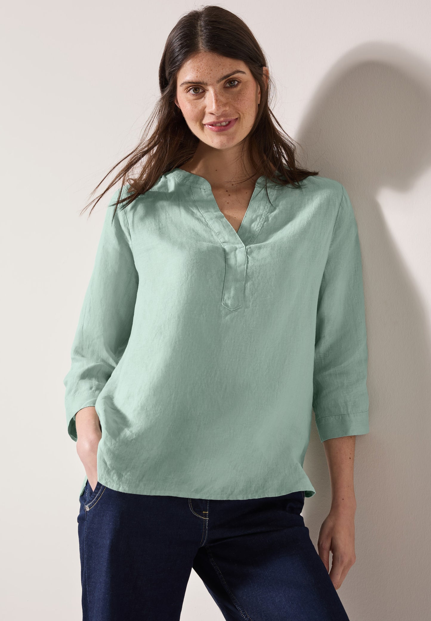 Leinenbluse