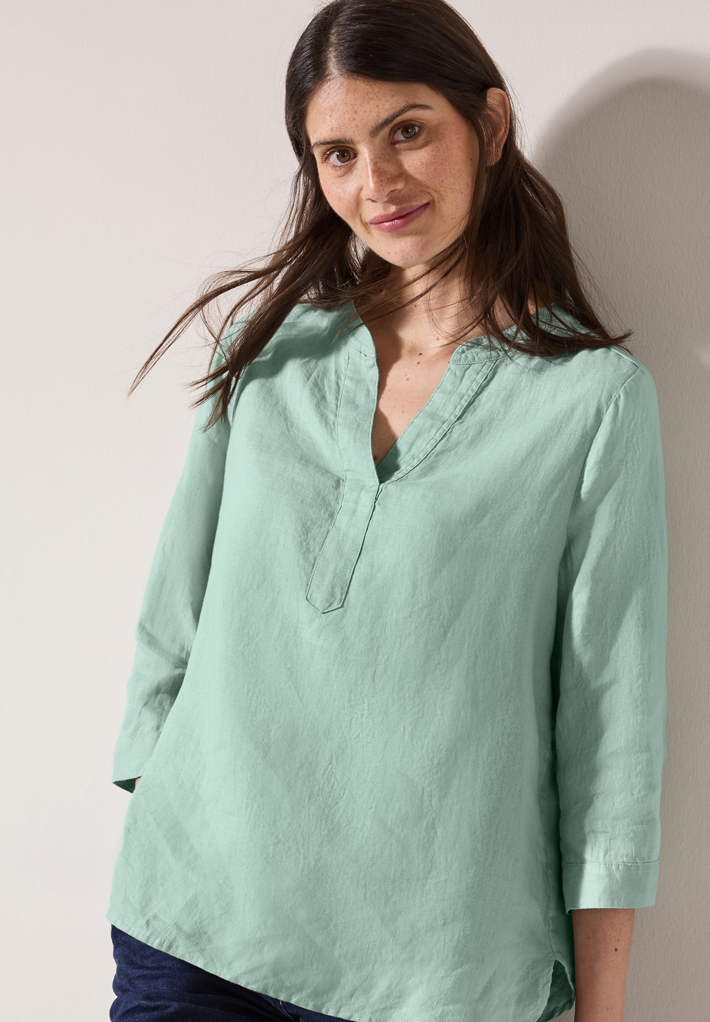 Leinenbluse