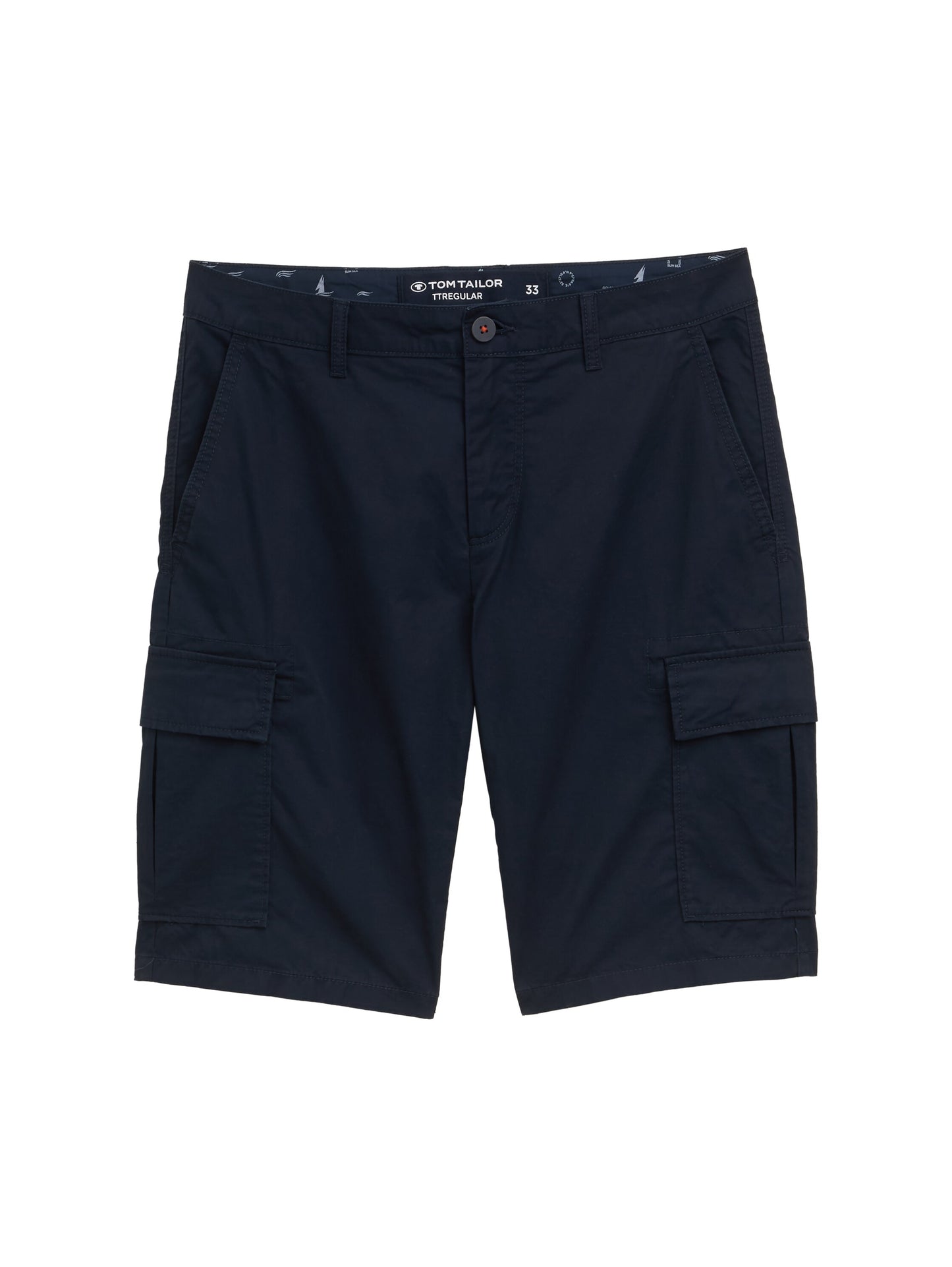 Regular Cargo Shorts aus Baumwolle