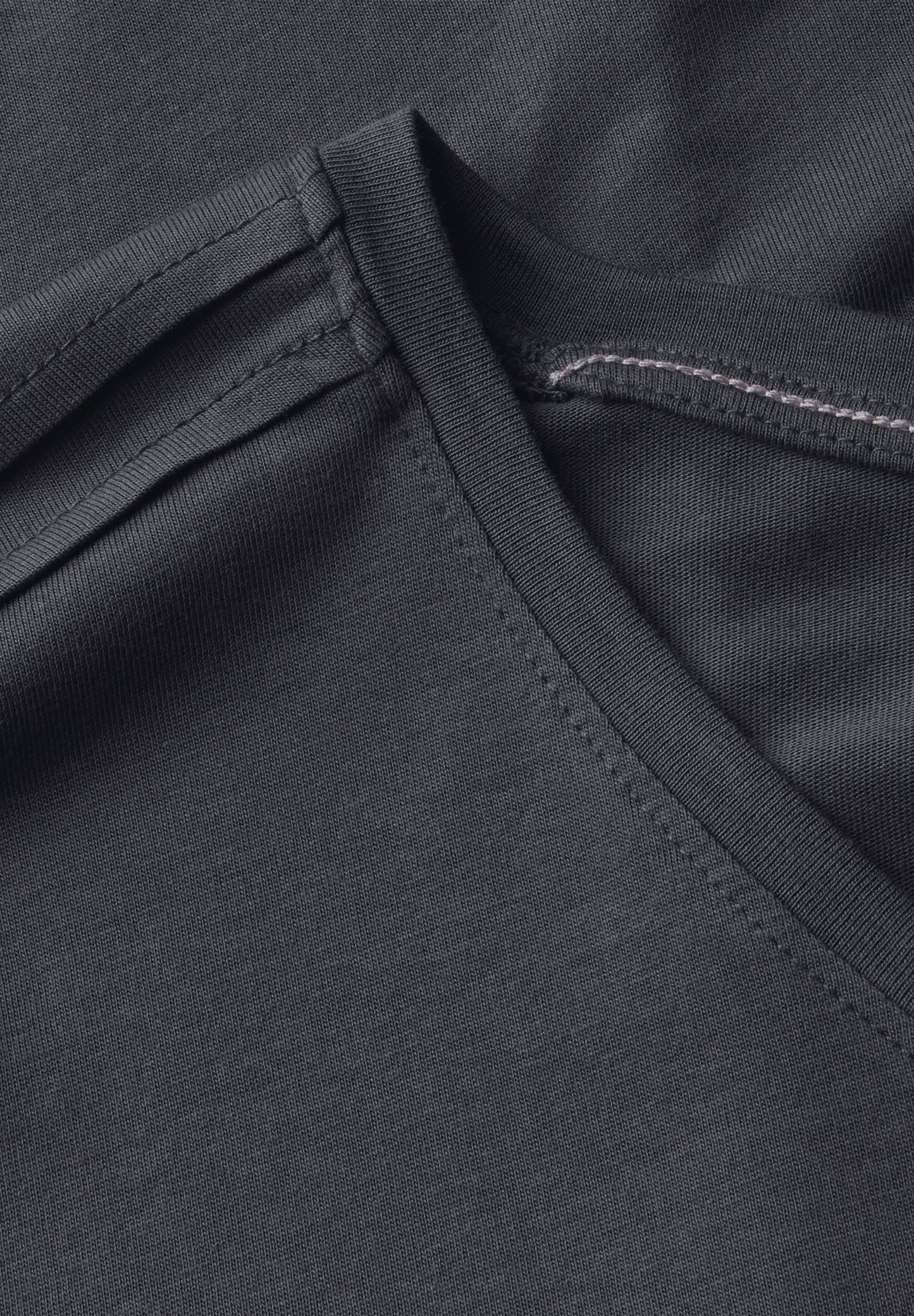 Shirt in Unifarbe