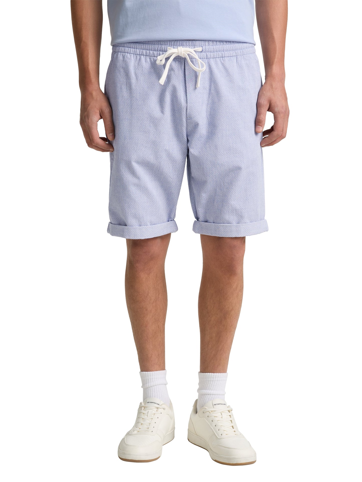 Shorts mit Gummibund aus Baumwolle