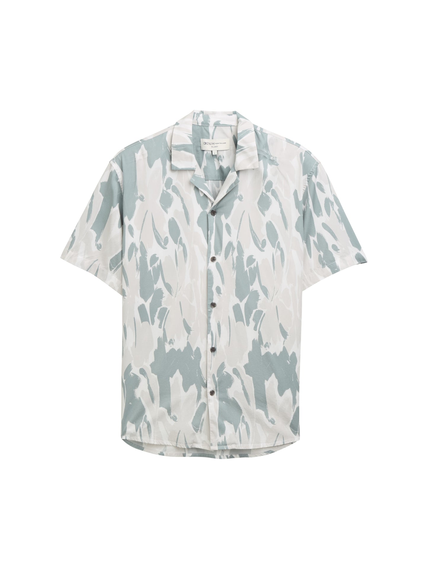 Relaxed Fit Kurzarmhemd im Hawaii-Look