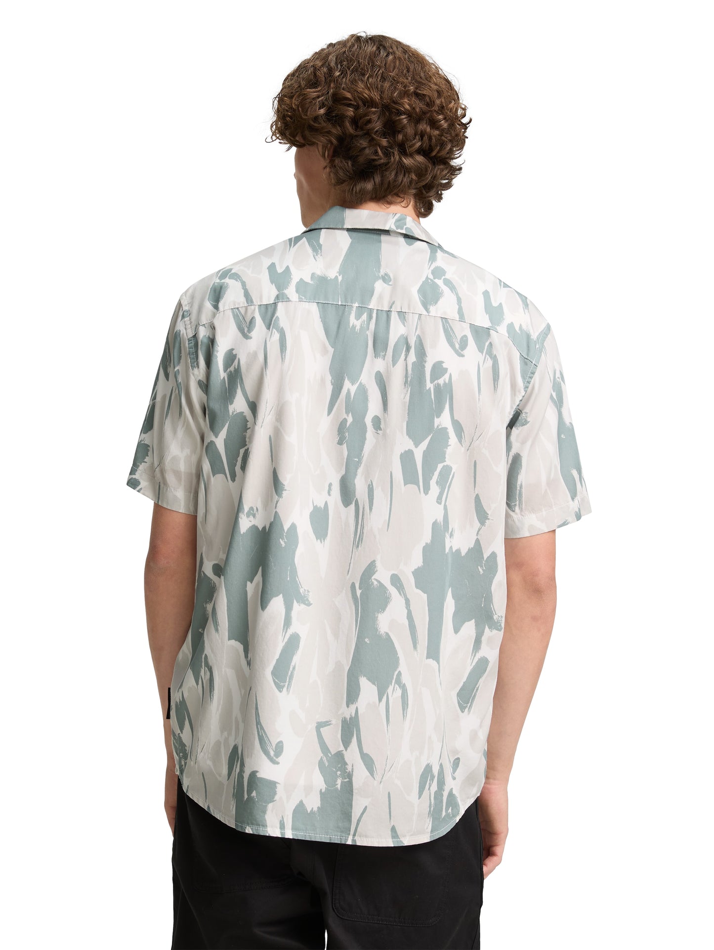 Relaxed Fit Kurzarmhemd im Hawaii-Look