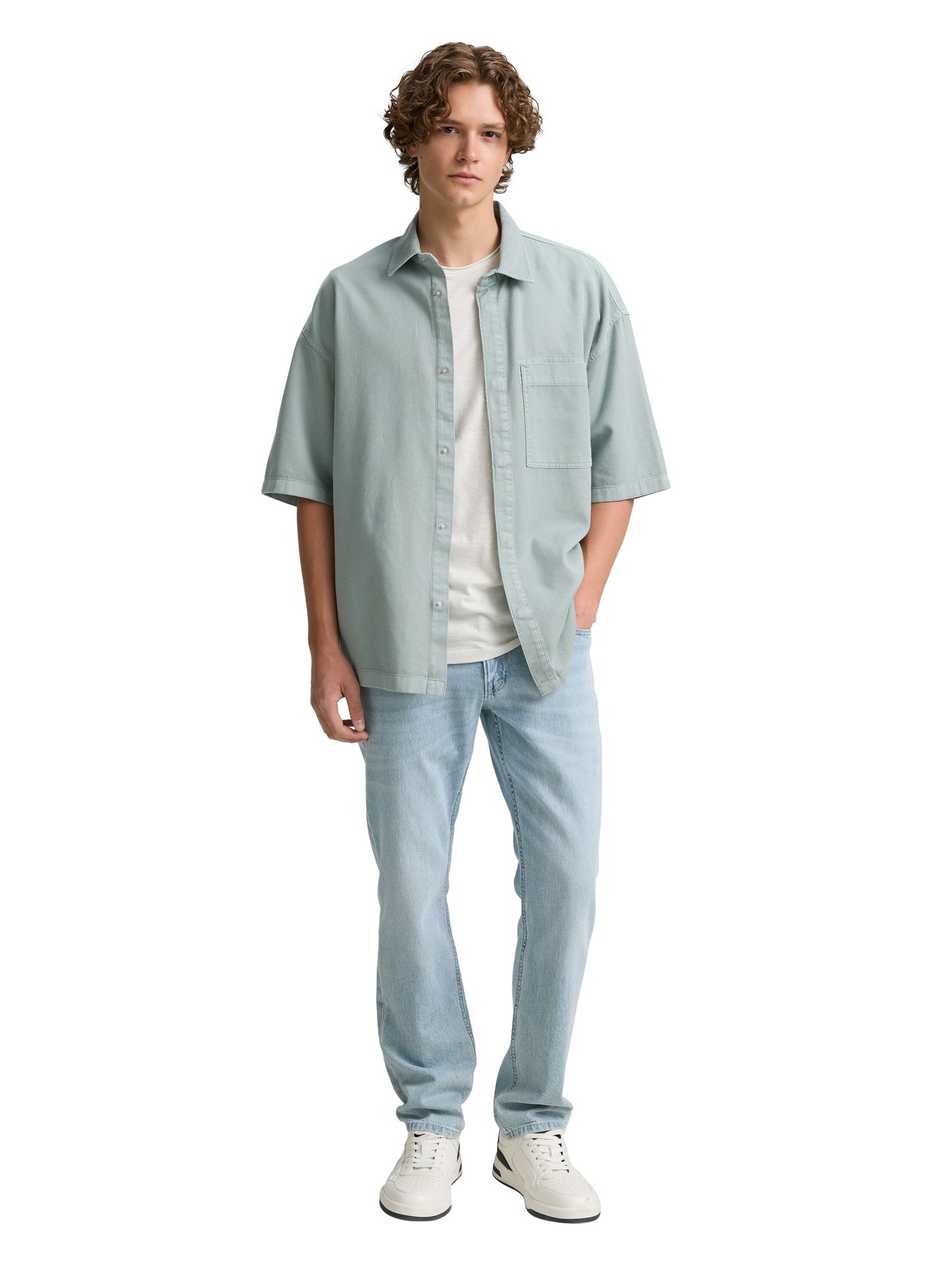 Overshirt Hemd mit kurzen Ärmeln