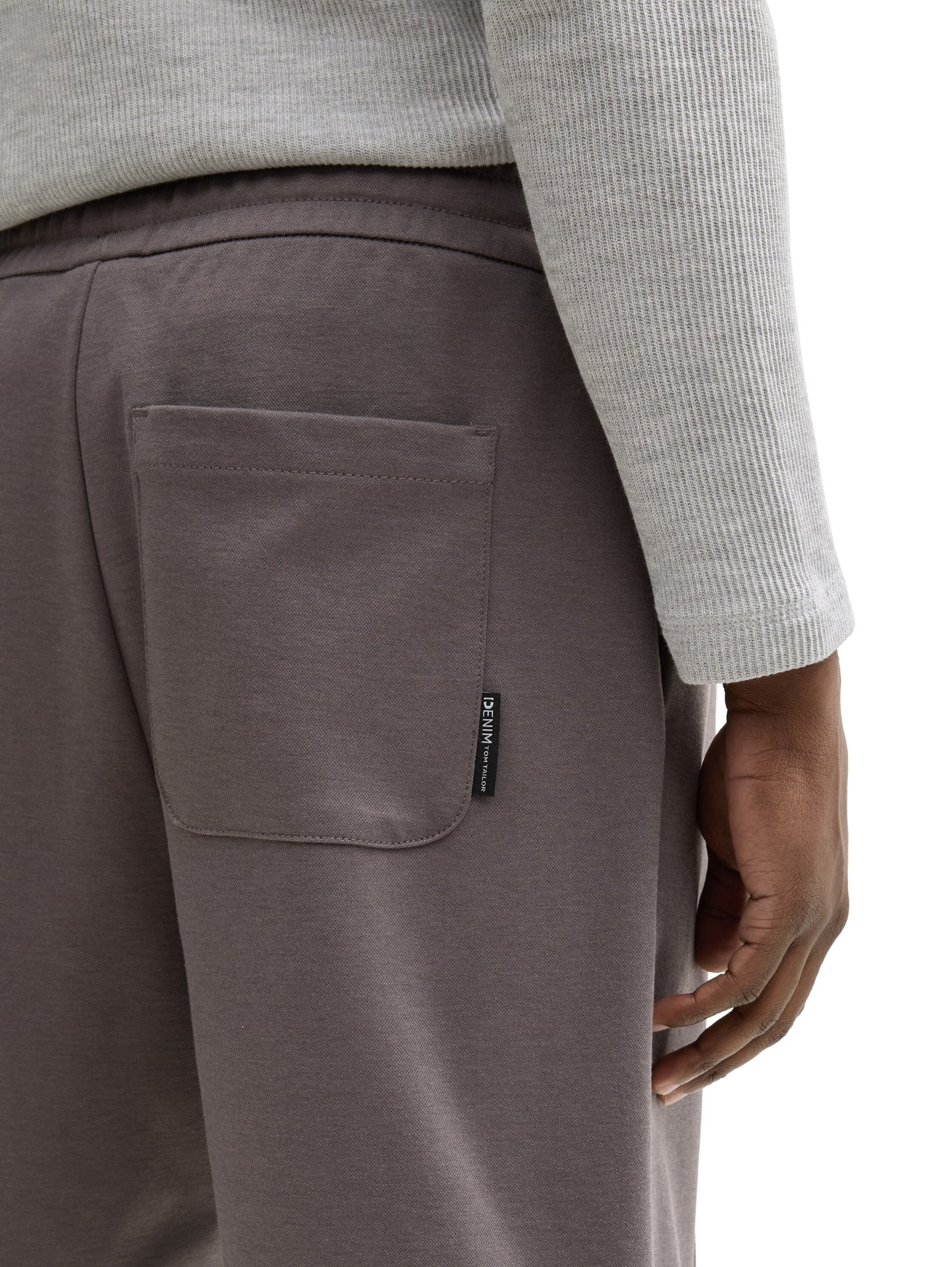 Loose Fit Piqué Sweatshorts mit Stretch