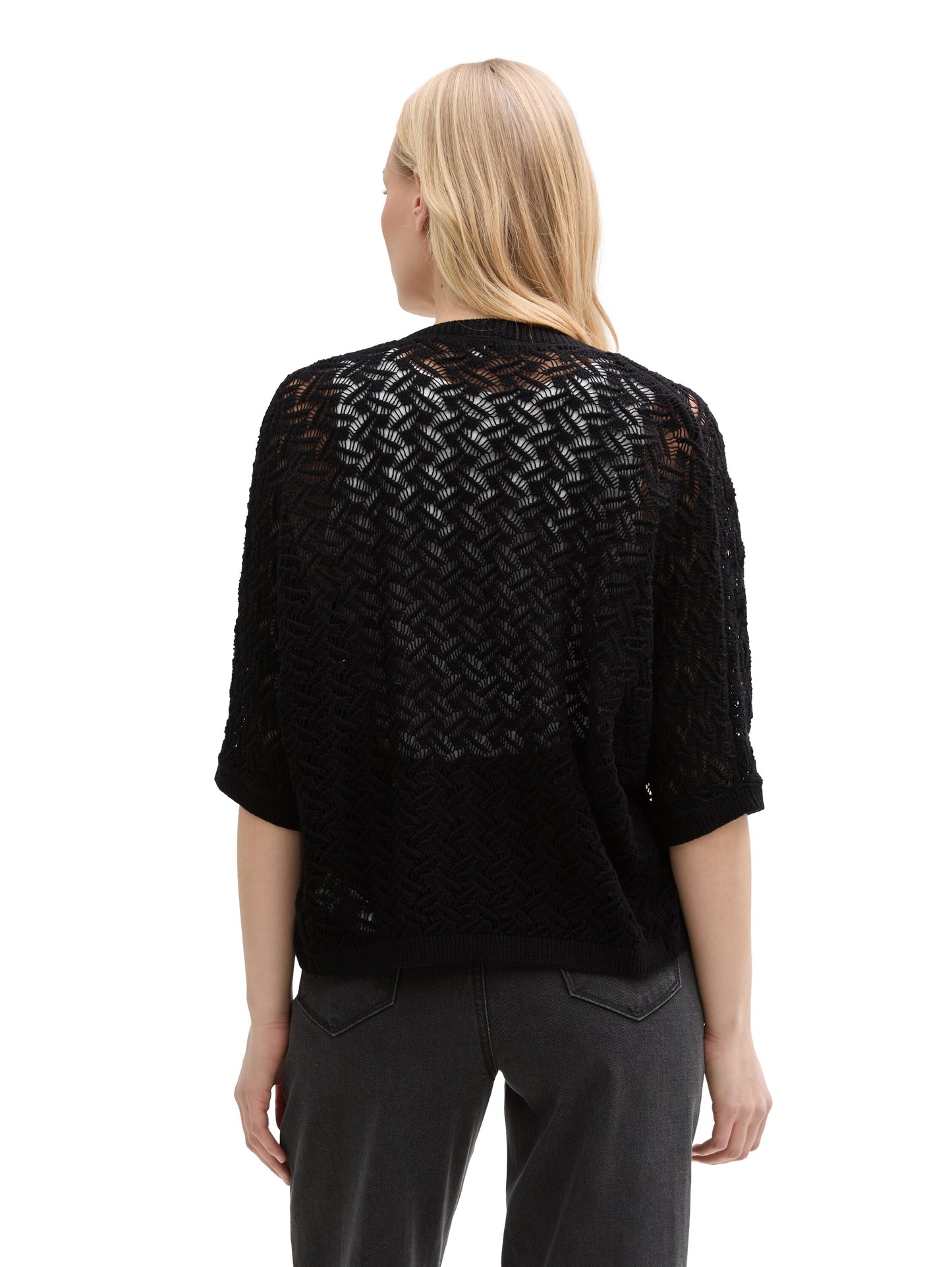 Loose Fit Bolero Cardigan