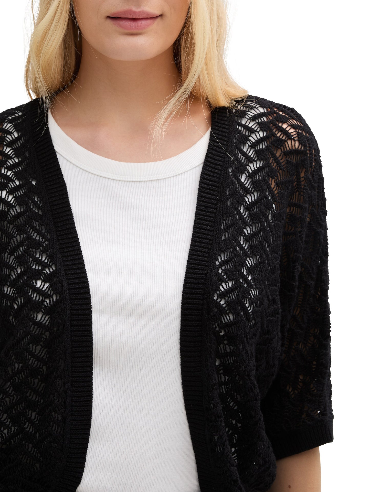 Loose Fit Bolero Cardigan