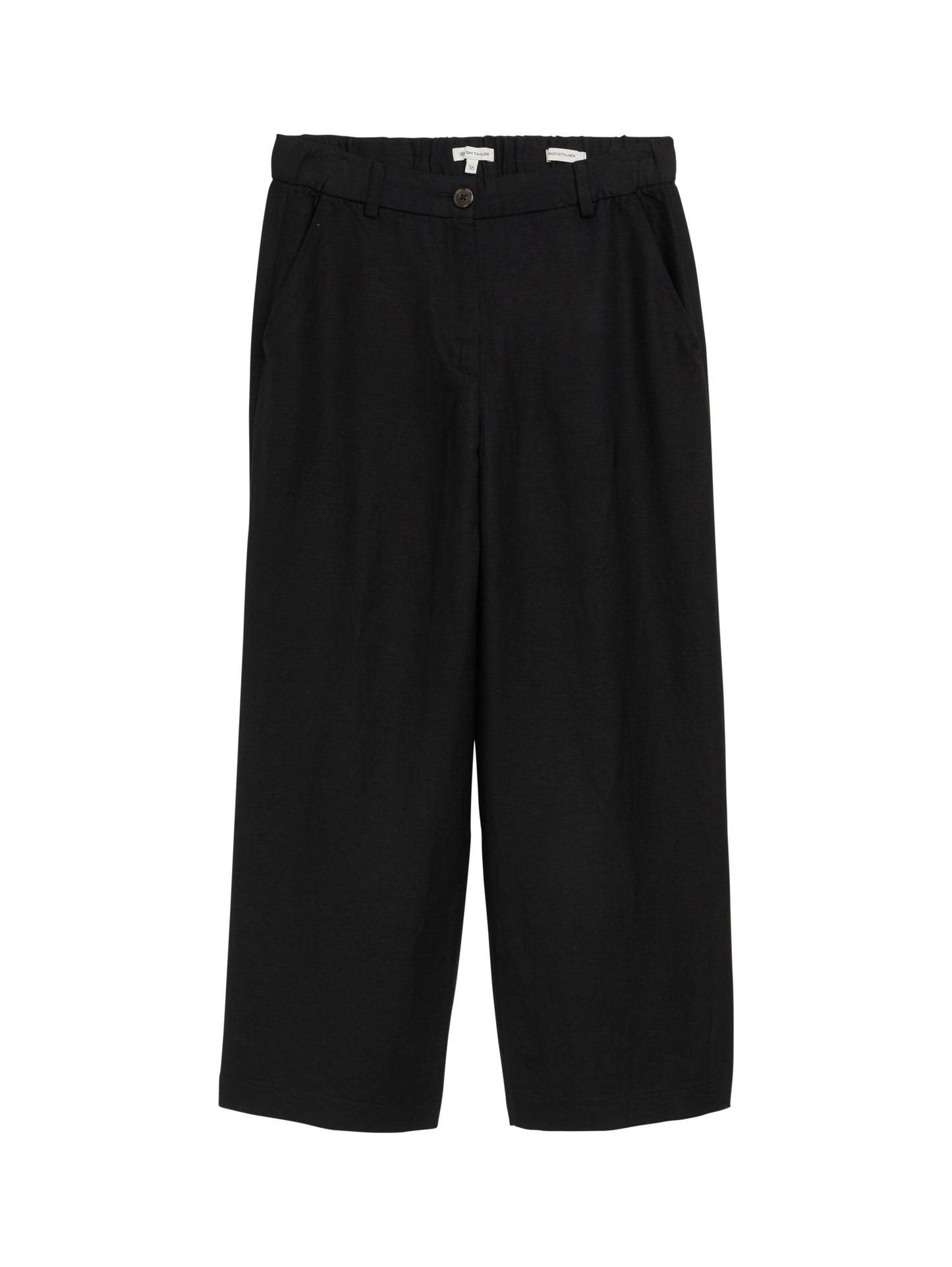 Culotte Hose mit Leinenanteil