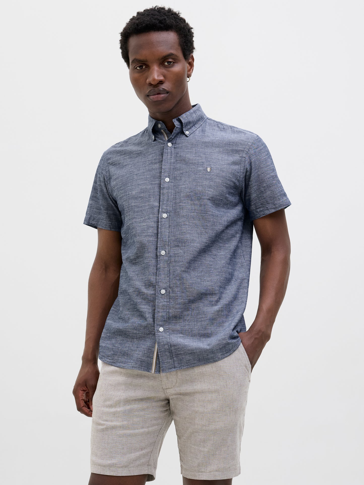 JPRBLUSUMMER SHIELD S/S SHIRT LN