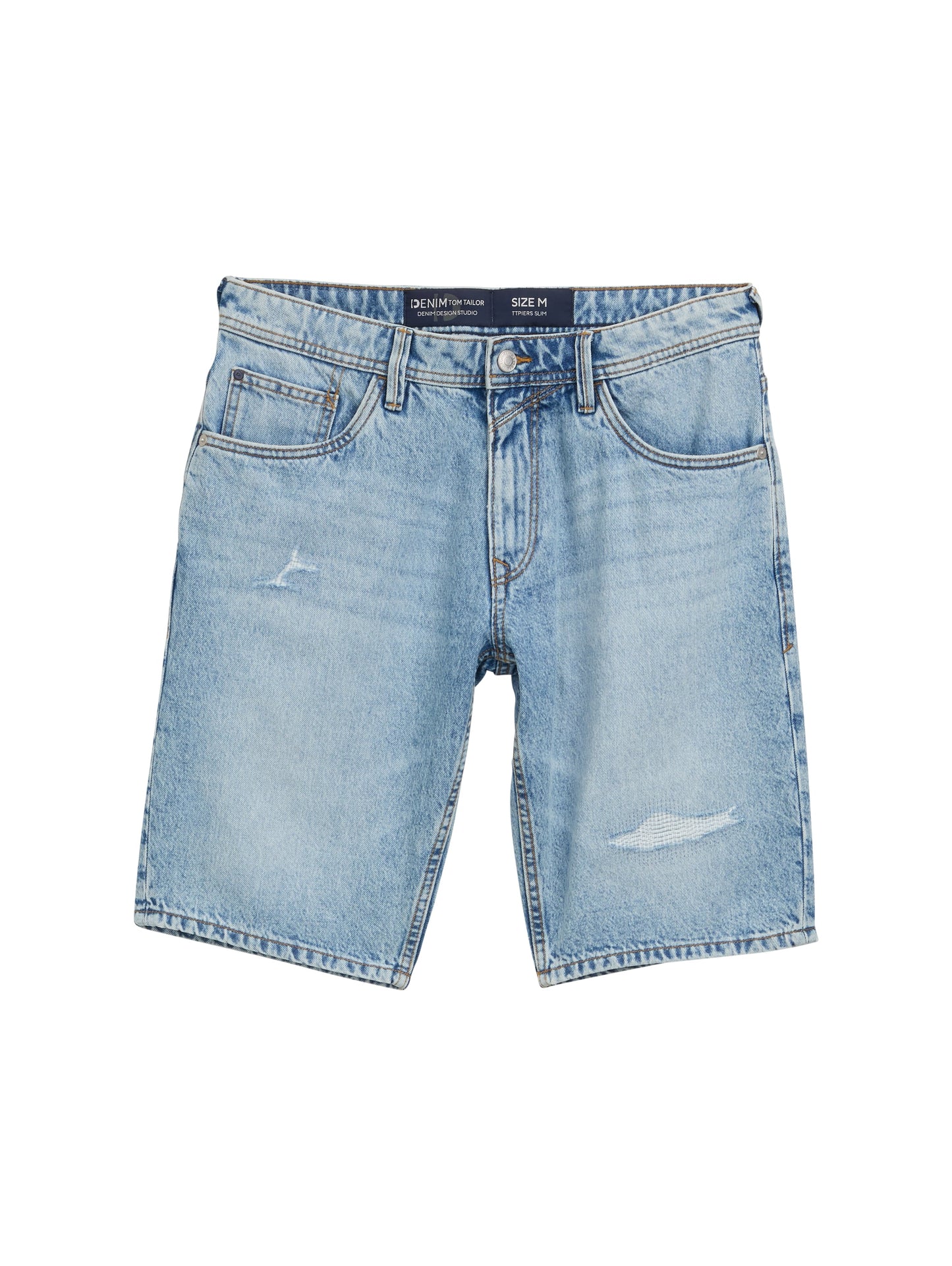 TTPIERS Slim Destroyed Jeans Shorts