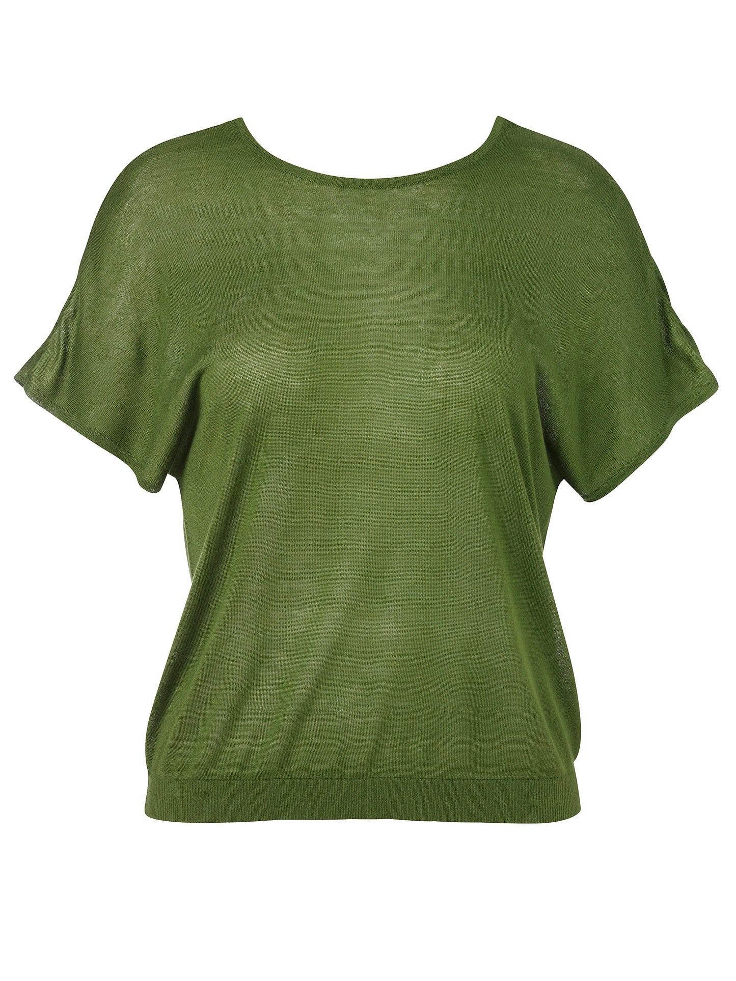 Pullover Rundhals 1/2 Arm überschnittene Schulter